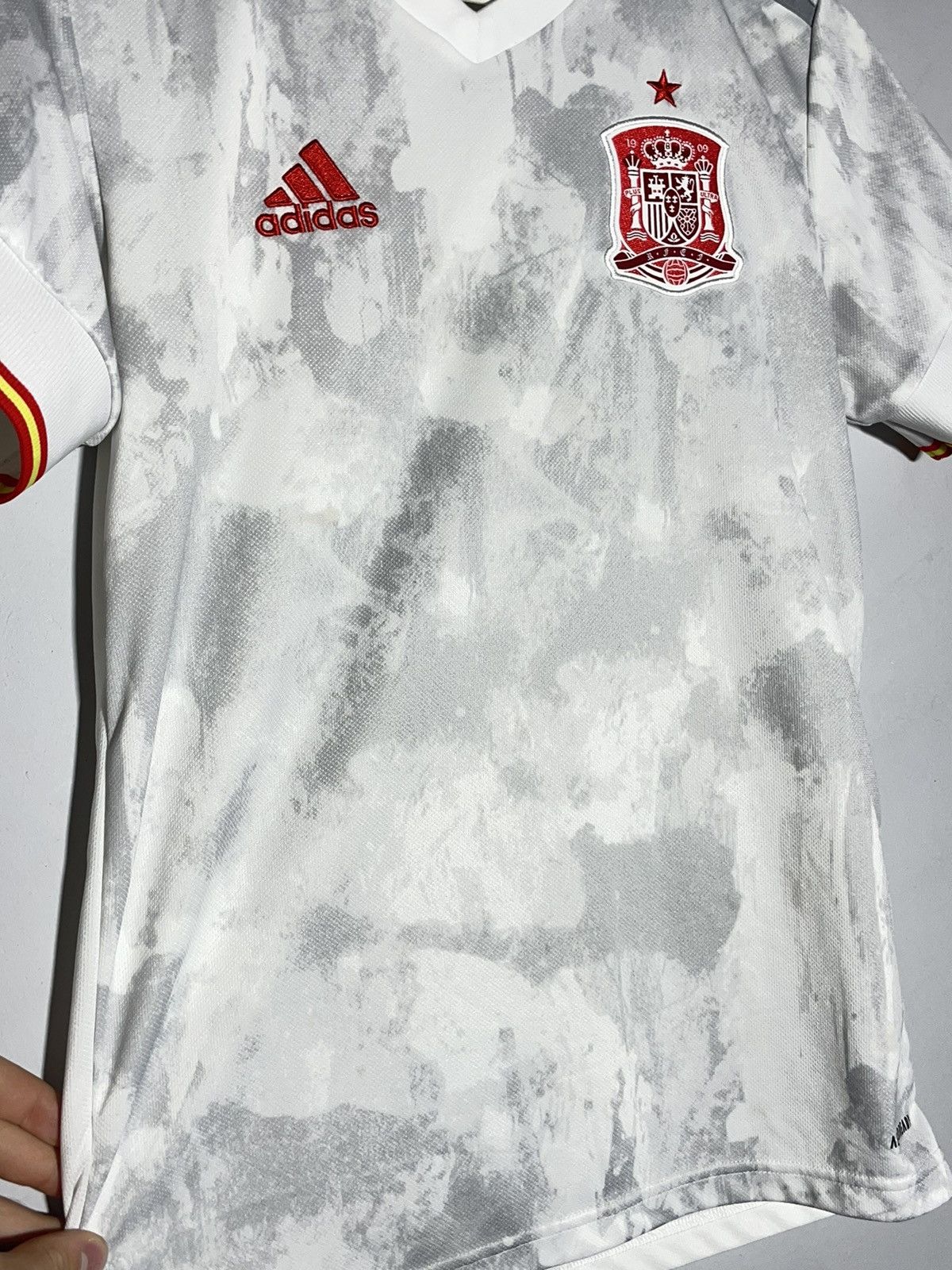 Adidas National Team Spain Adidas 2020 Away Football Shirt Size US XS / EU 42 / 0 - 7 Thumbnail