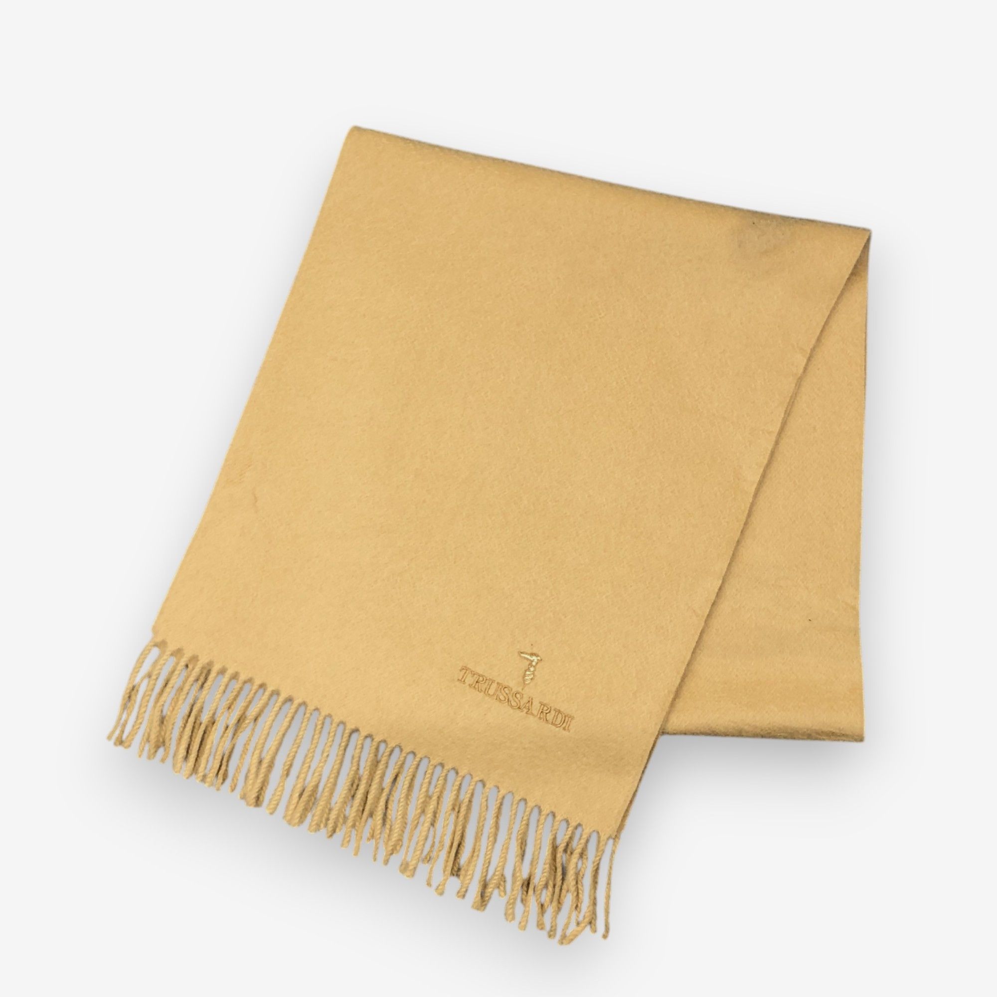 Trussardi Vintage Trussardi Scarf Muffler Wool Winter Scarves Size ONE SIZE - 3 Thumbnail