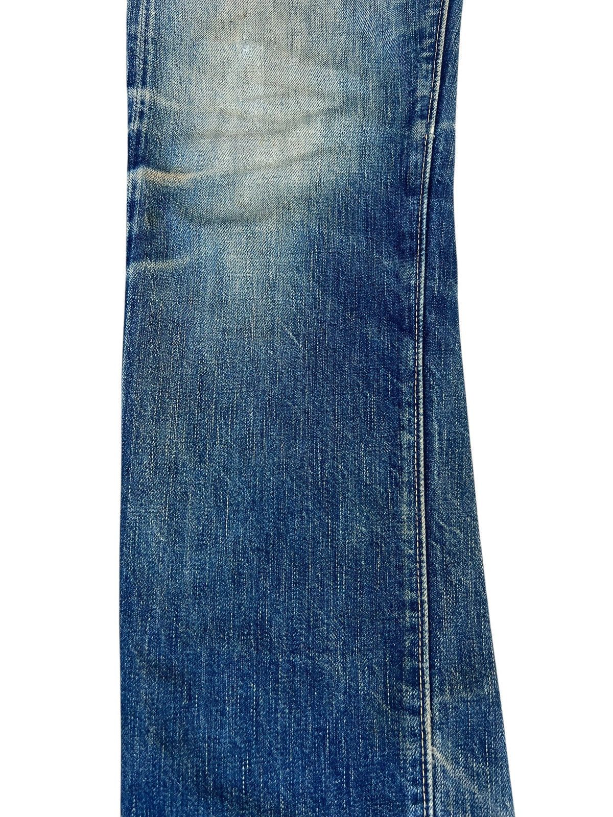 Full Count & Co. Vintage Full Count Trashed Dirty Mud Denim Selvedge Jeans Size US 29 - 9 Thumbnail