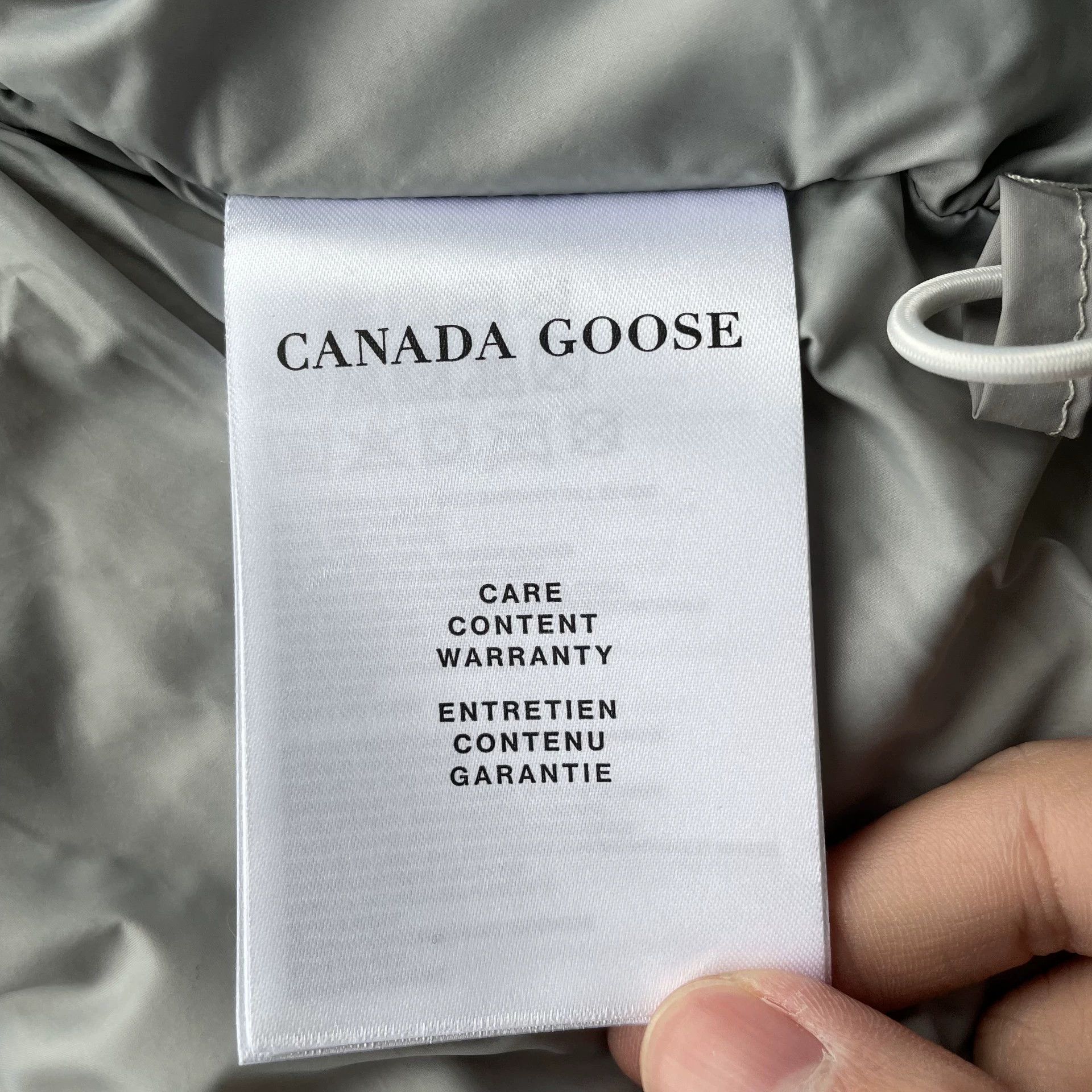 Canada Goose Canada Goose gray XS unisex short puffer stand collar WP Size US XS / EU 42 / 0 - 8 Thumbnail