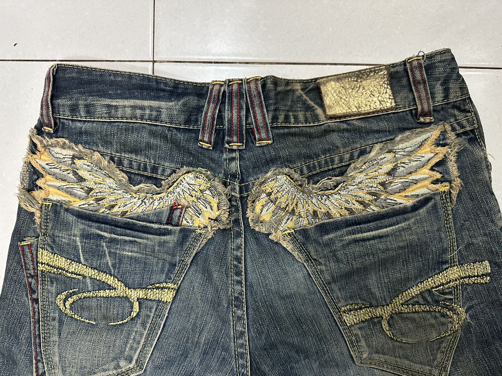 Vintage VTG Distress Red Pepper Japan & Co Jeans Size US 31 - 5 Thumbnail