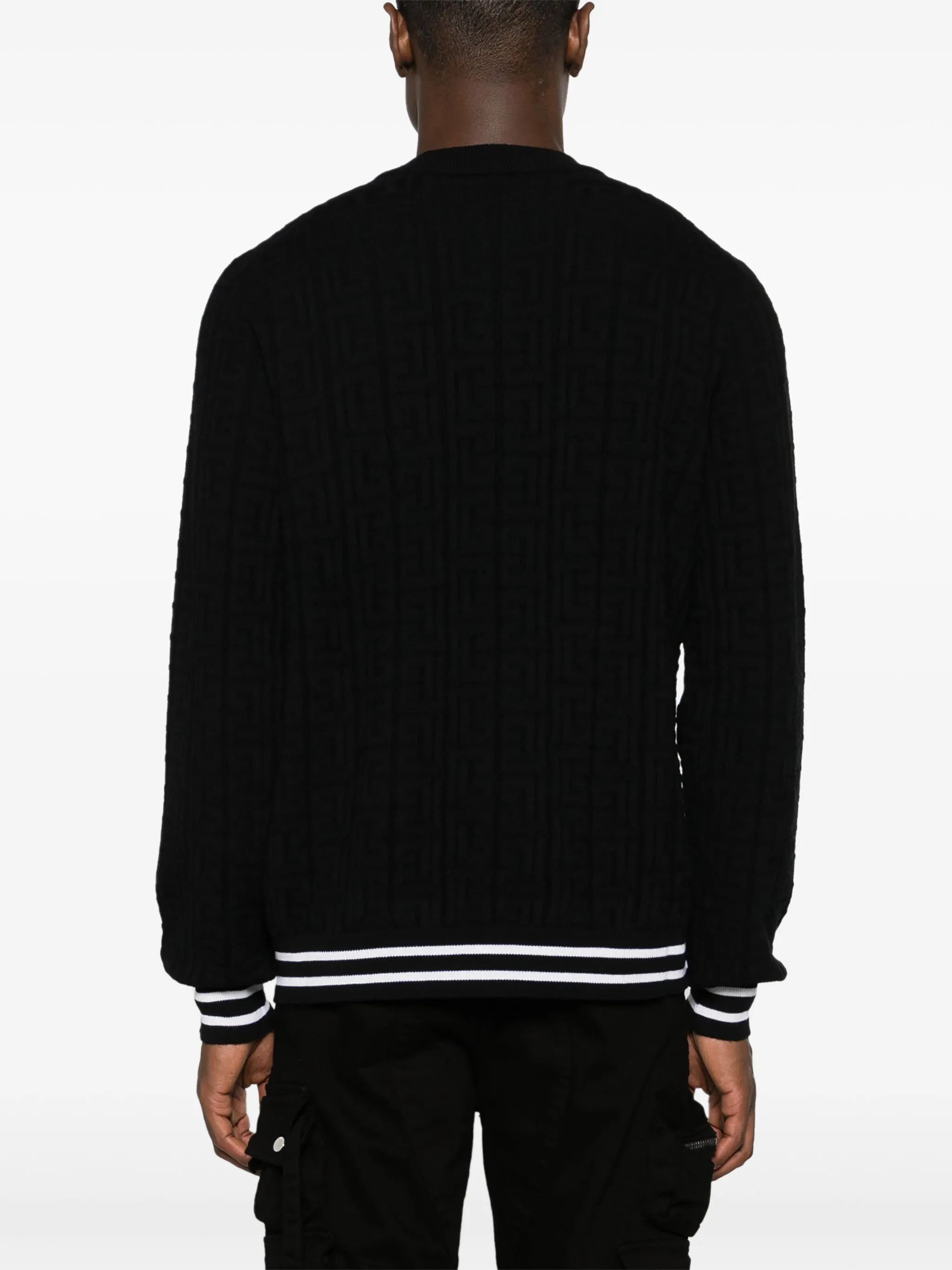 Balmain o1loc1c1125 Sweaters in Black Size US M / EU 48-50 / 2 - 5 Thumbnail