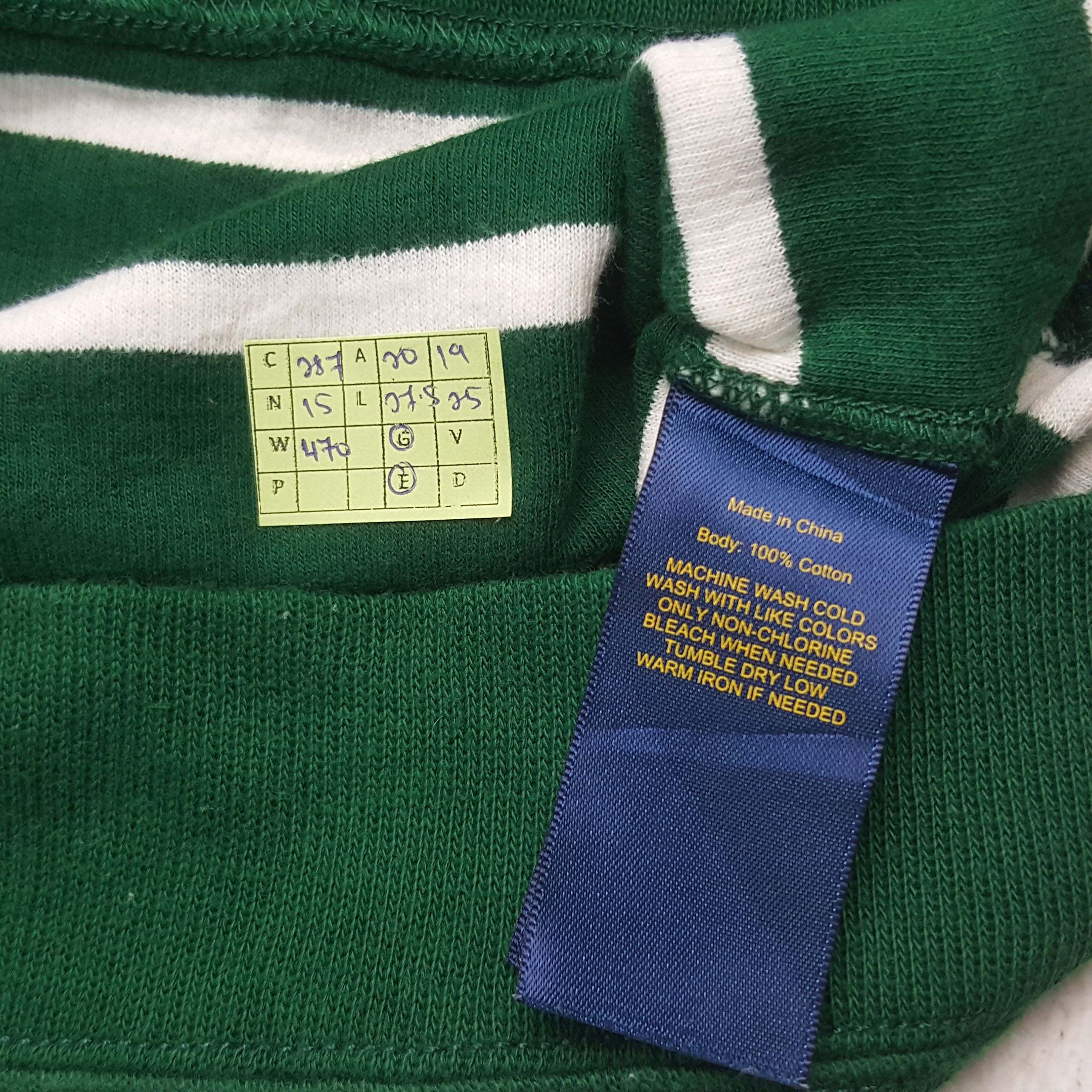 Polo Ralph Lauren × Vintage Vintage Polo Ralph Lauren Stripes Sweatshirt C287N15 Size US S / EU 44-46 / 1 - 7 Thumbnail