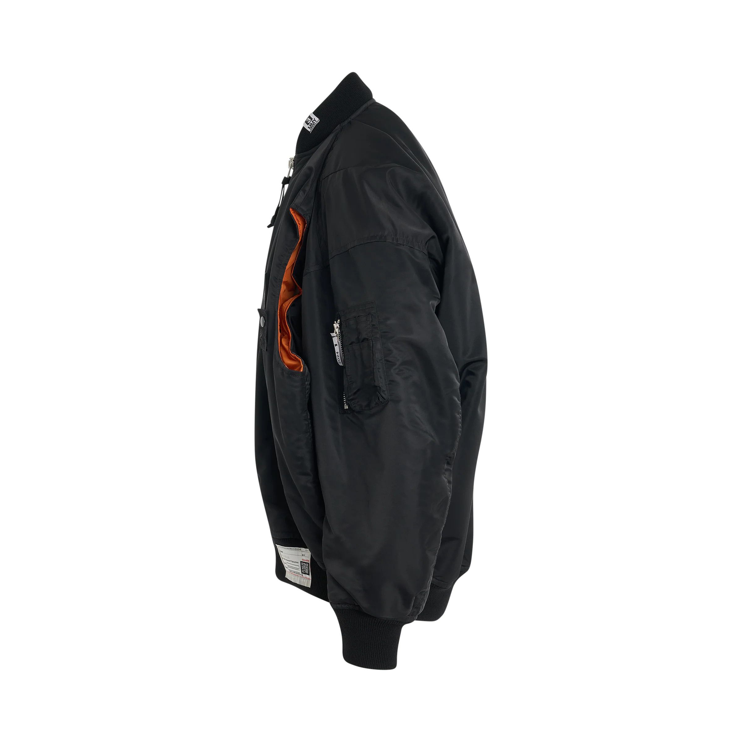 Maison MIHARA YASUHIRO o1mris0824 Double Armhole Jacket in Black Size US M / EU 48-50 / 2 - 3 Thumbnail
