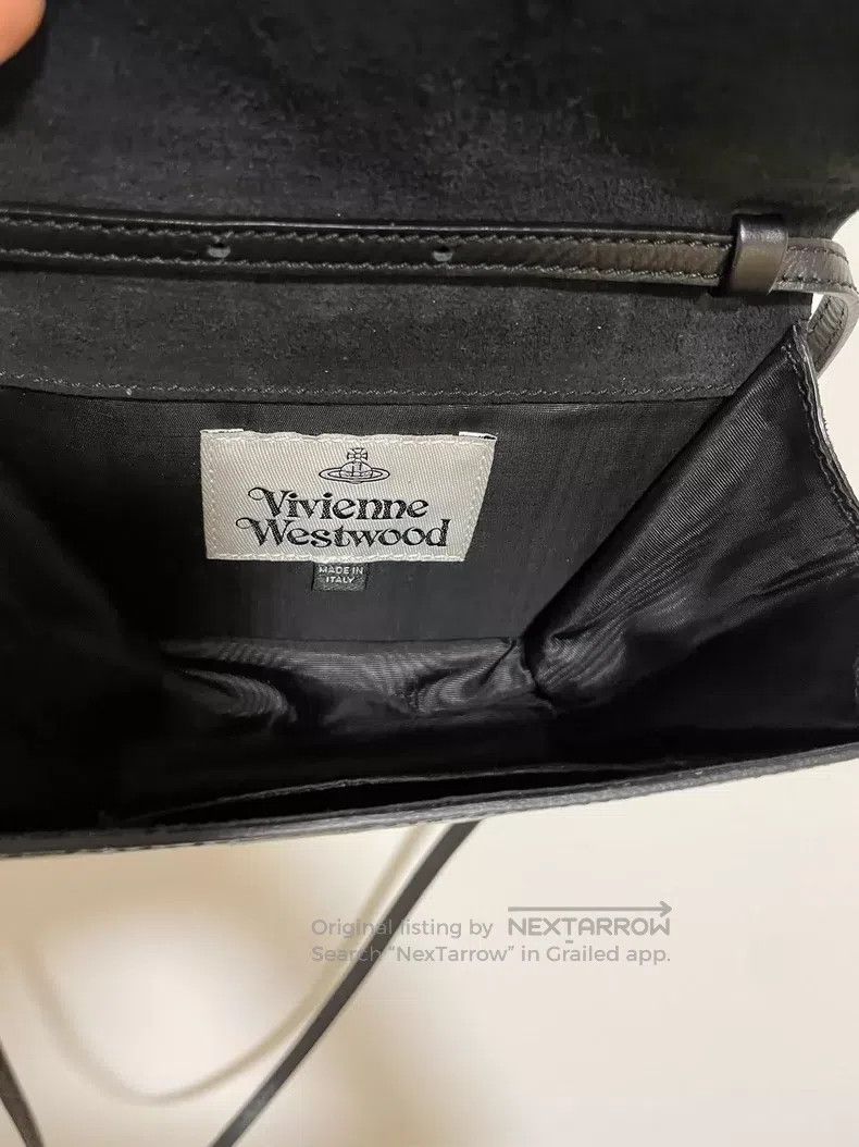 Vivienne Westwood Vivienne Westwood size os Small postman bag with handle, bl Size ONE SIZE - 8 Thumbnail
