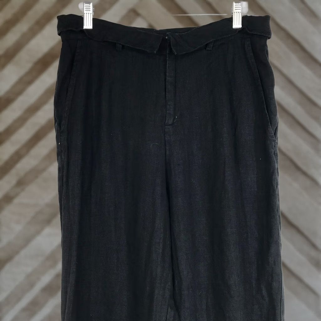 Reformation REFORMATION WOMEN'S Pants Dress Pants Black 6 Button Turn Down Waist Cuffed Pleated - Womens Medium? (Not adding) Size 28" / US 6 / IT 42 - 1 Thumbnail