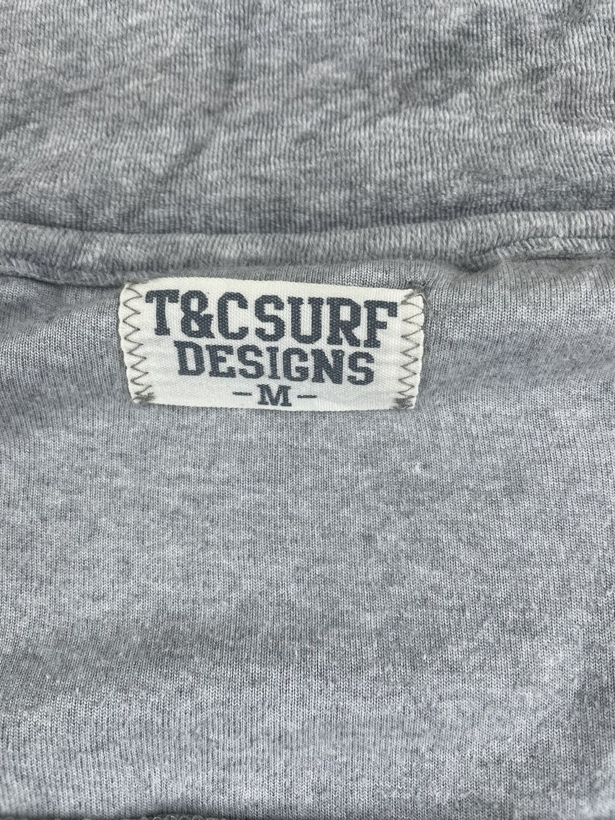 Vintage VINTAGE T&C SURF Design Embroidery Logo Zipper Jacket Size US M / EU 48-50 / 2 - 6 Thumbnail