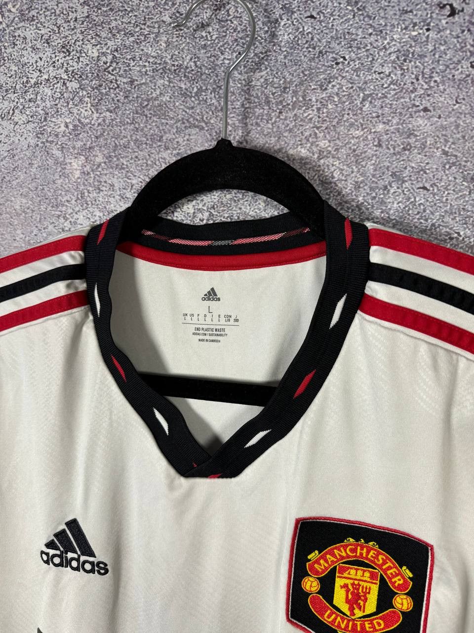 Adidas Manchester United 2022/23 Away Adidas Vintage Soccer Jersey Size US L / EU 52-54 / 3 - 8 Thumbnail