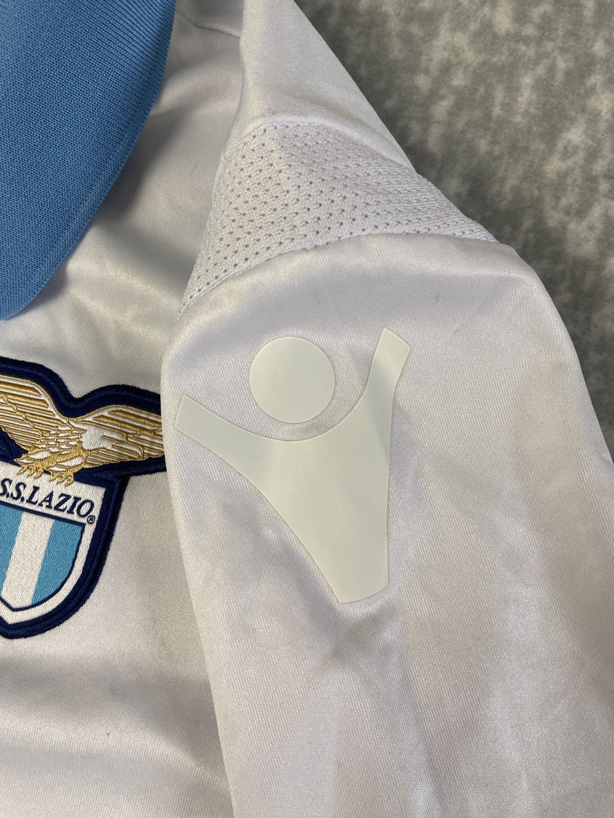 Macron Macron Lazio 2018-2019 Home Football Shirt Size US M / EU 48-50 / 2 - 6 Thumbnail
