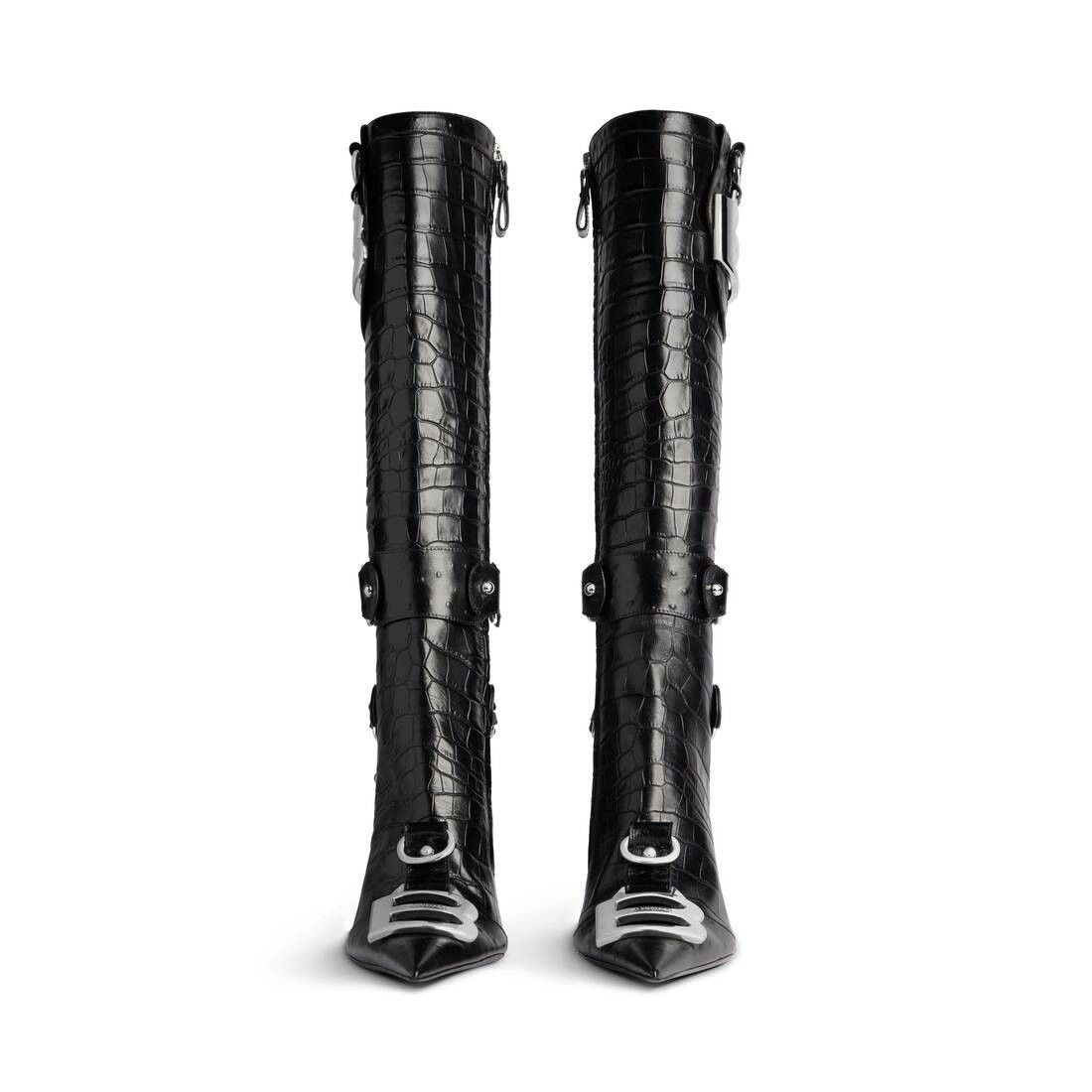 Balenciaga o1tr1nto1125 Essex Boots in Black Size US 7 / IT 37 - 3 Thumbnail