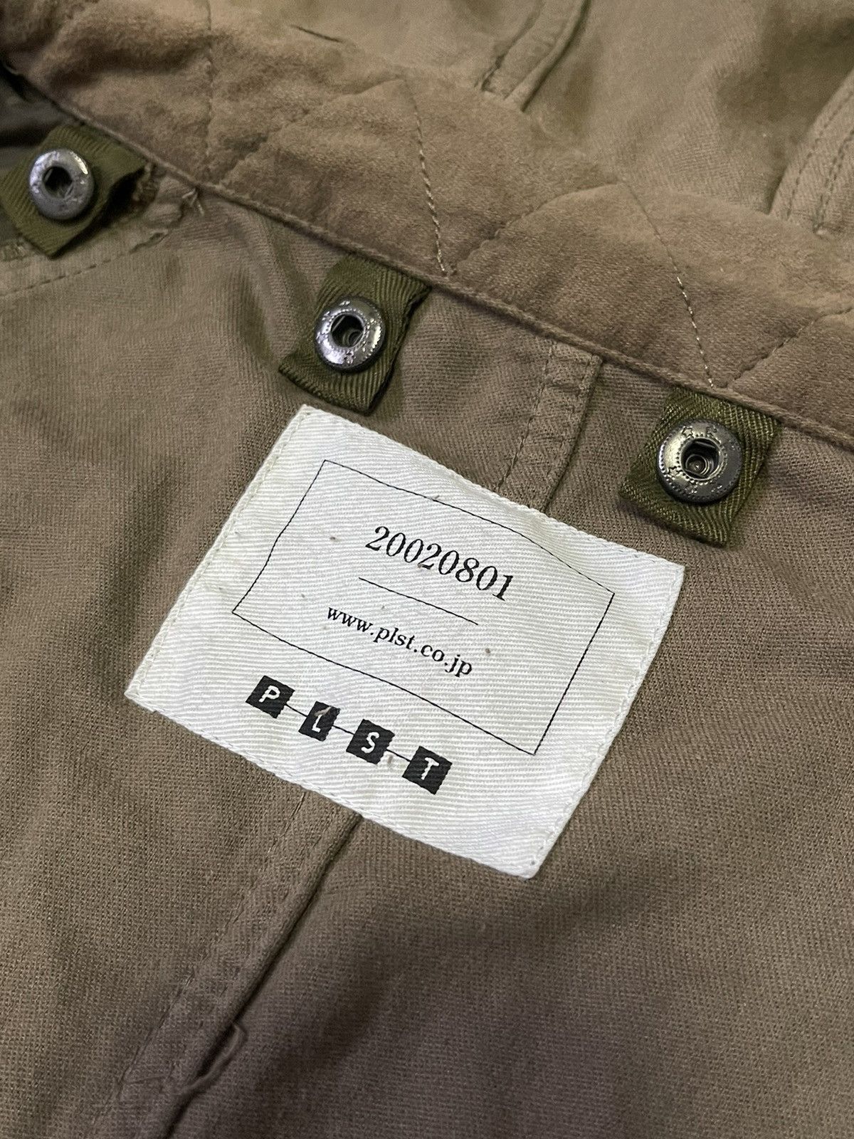 Issey Miyake PLST Hooded Utility Parka Jacket Lgb Issey Miyake Styled Size US M / EU 48-50 / 2 - 8 Thumbnail