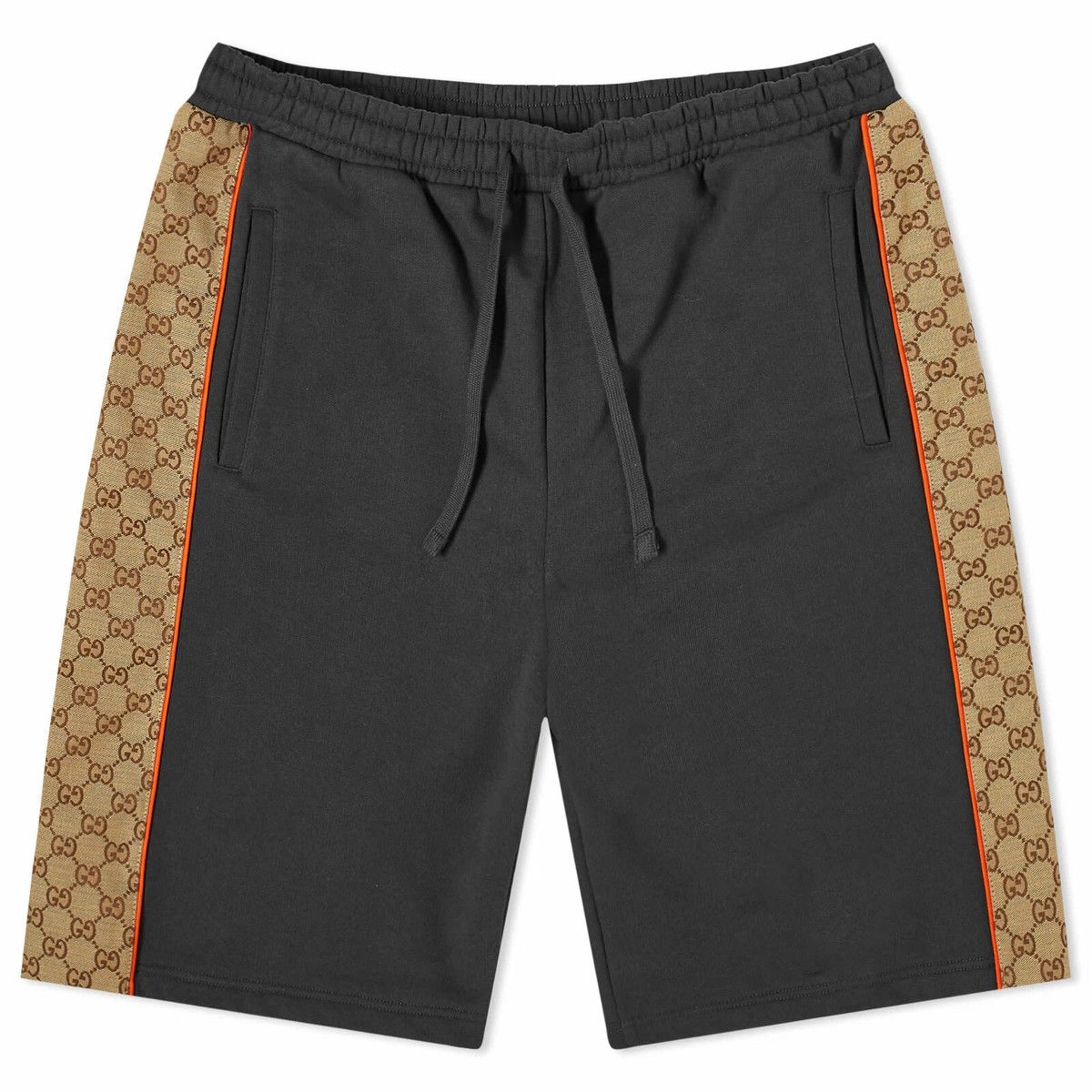 o1loc1c0925 Cotton Jersey Shorts With GG Insert Multicolor