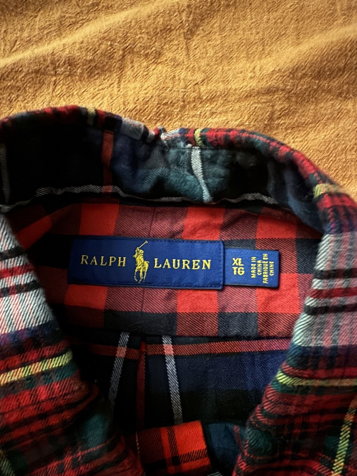 Polo Ralph Lauren Flannel Patchwork Shirt Size US XL / EU 56 / 4 - 3 Thumbnail