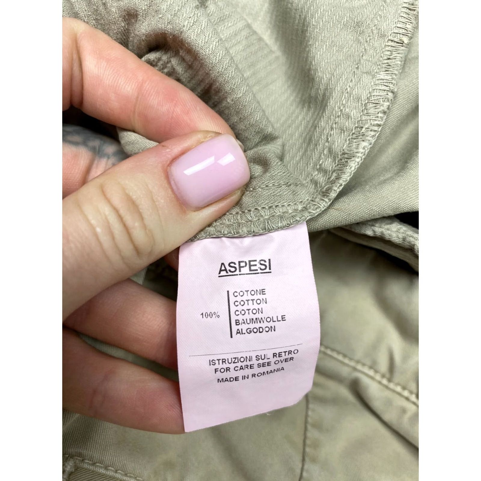 Aspesi Aspesi Vintage Chino Pants Mens Size 52 L Beige 34 Inseam 90 cm 114 cm Holiday 34 Inseam 90 cm Mens Beige Chino pants 52L vintage Aspesi Size US 34 / EU 50 - 6 Thumbnail