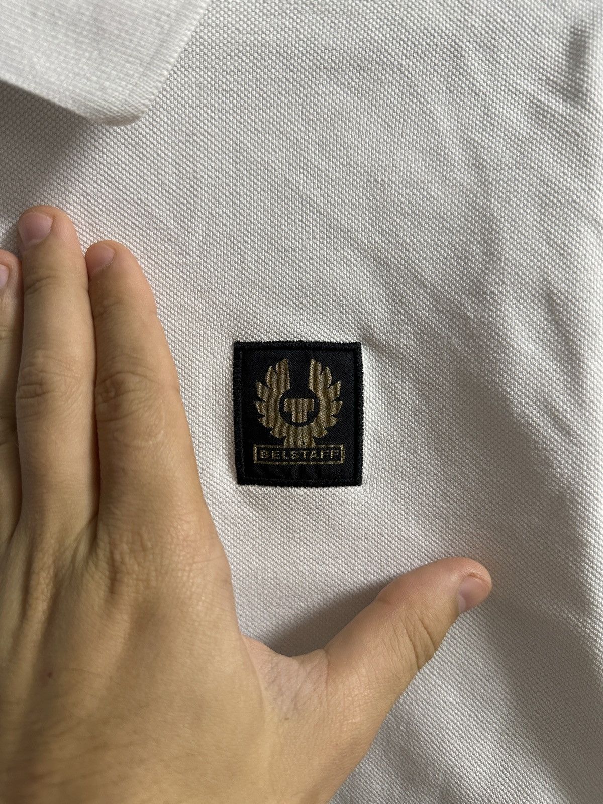 Belstaff Rare Luxury Polo Belstaff Patch Program Small Logo Size US M / EU 48-50 / 2 - 2 Thumbnail