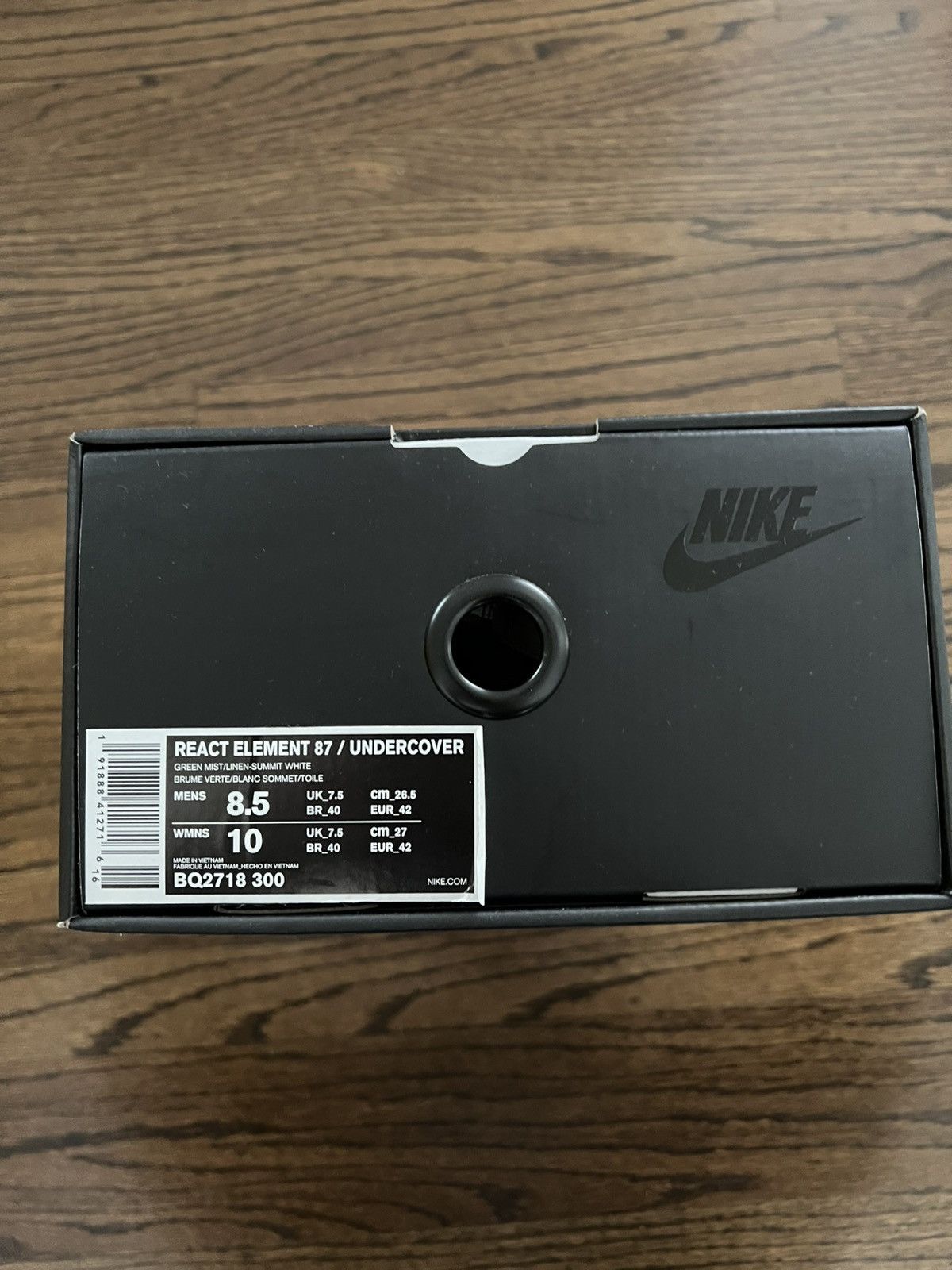 Nike × Undercover Nike x Undercover React Element 87 “Green Mist” Size US 8.5 / EU 41-42 - 8 Thumbnail