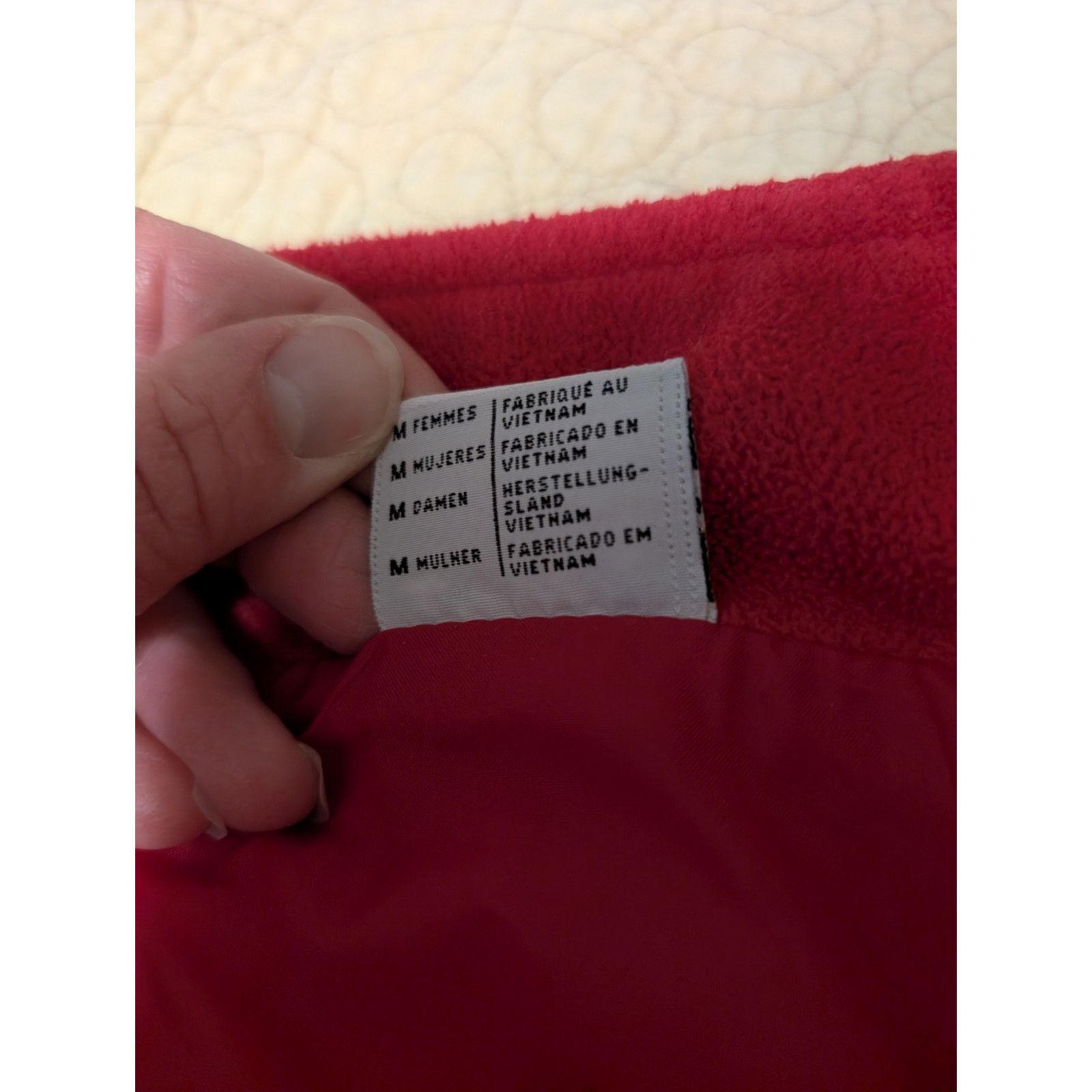 Columbia Columbia Vest Women’s Medium Pink Quilted Pocket Jacket Lite Size M / US 6-8 / IT 42-44 - 4 Thumbnail