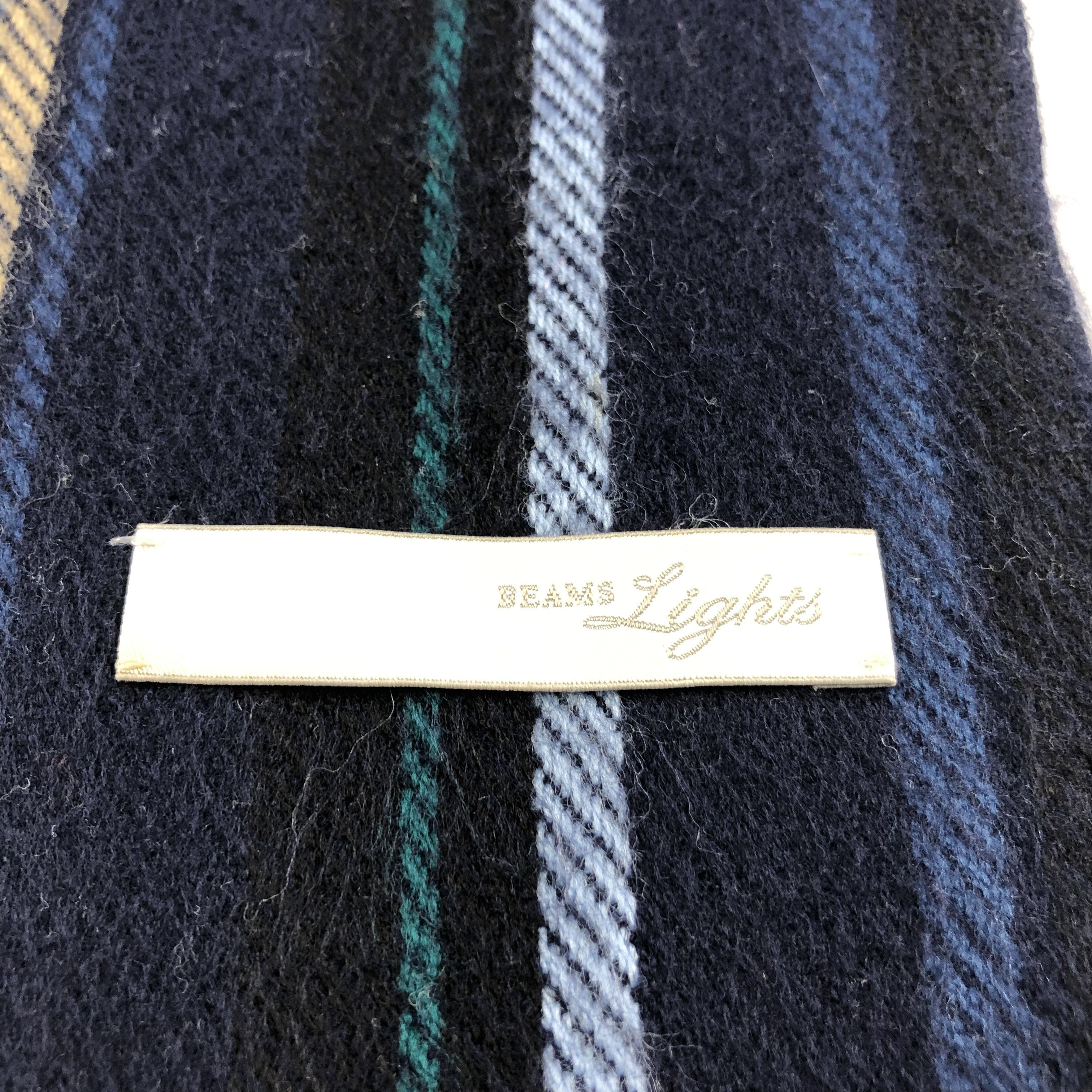 Beams Plus Beams Light Wool Scarf Muffler V909 Size ONE SIZE - 4 Thumbnail