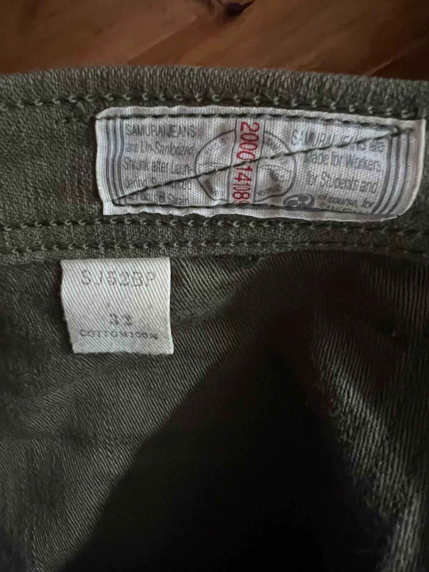 Samurai Jeans Samurai Silver Line Cargo Pants Size US 32 / EU 48 - 9 Thumbnail