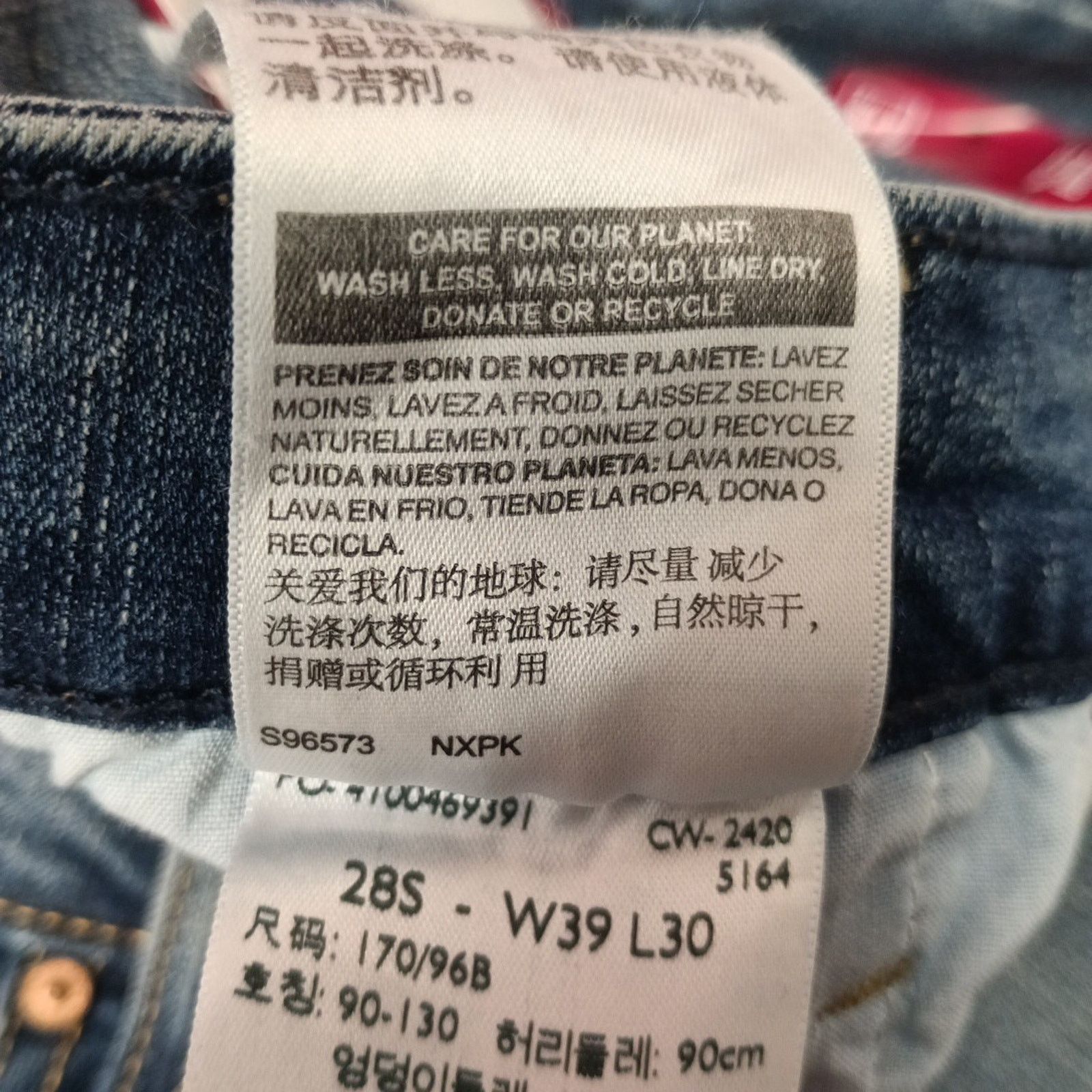 Levi's Levi’s Jeans Women's Blue Bootcut Mid Rise 28S W39 L30 Size 39" - 7 Thumbnail