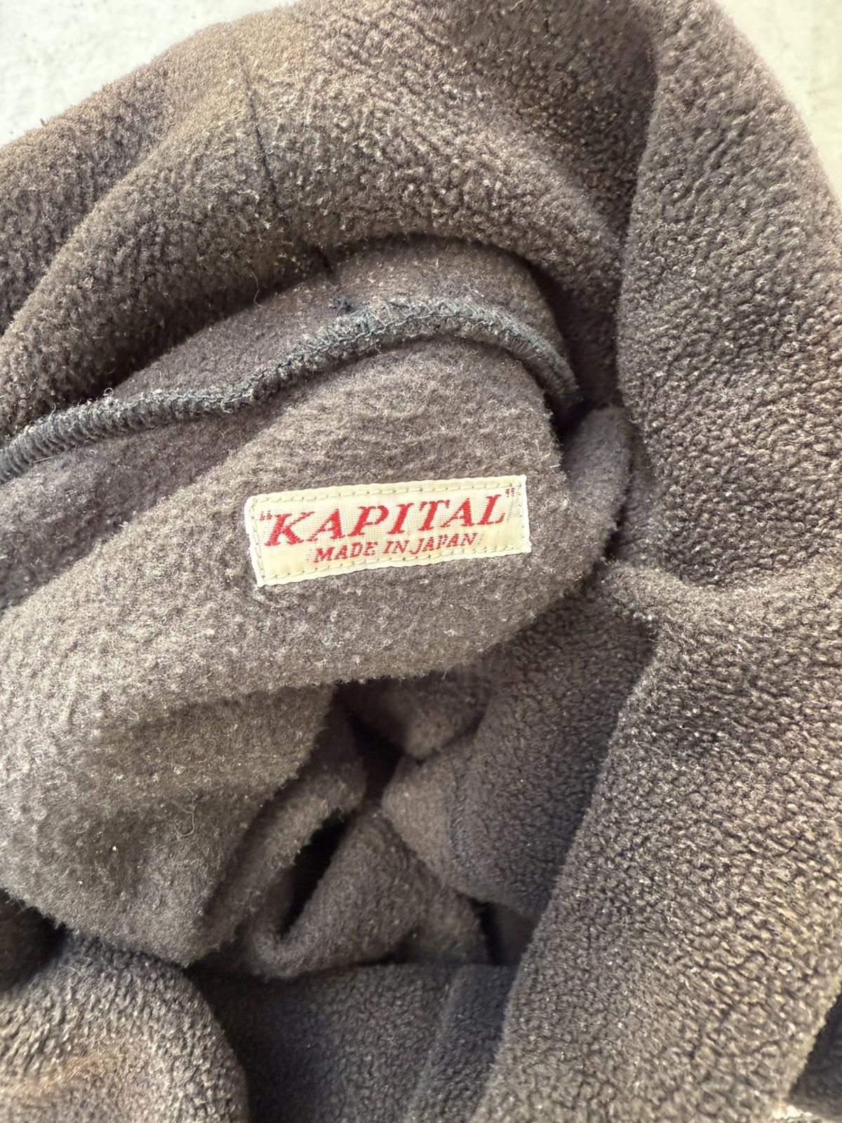 Kapital Kapital Native Pattern Drawstring Fleece Pullover Size US L / EU 52-54 / 3 - 5 Thumbnail