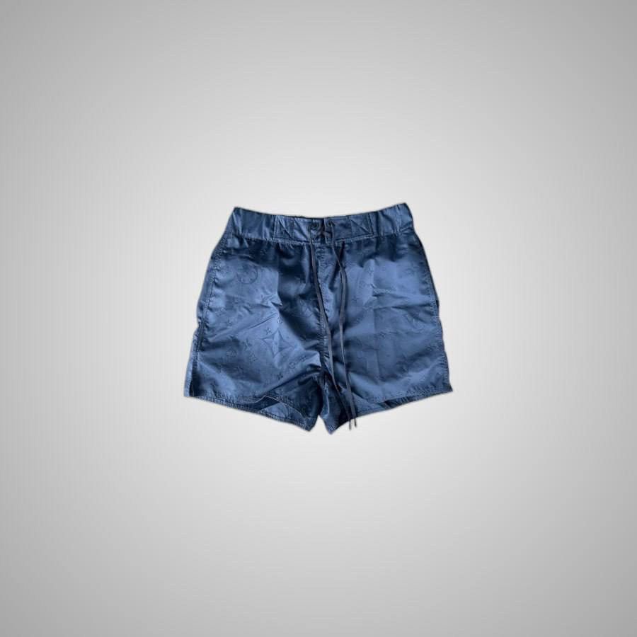 Louis Vuitton LOUIS VUITTON NAVY MONOGRAM SWIM SHORTS Size US 28 / EU 44 - 1 Thumbnail