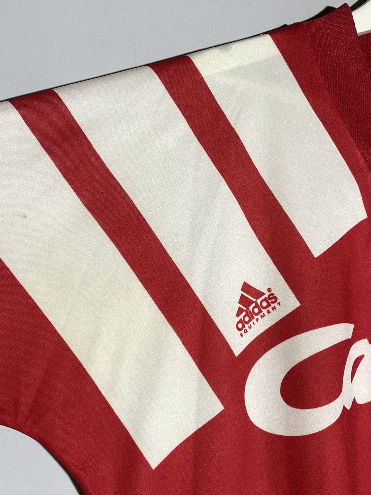 Adidas Vintage Adidas Liverpool FC 1991 1992 Home Football Shirt Size US L / EU 52-54 / 3 - 5 Thumbnail