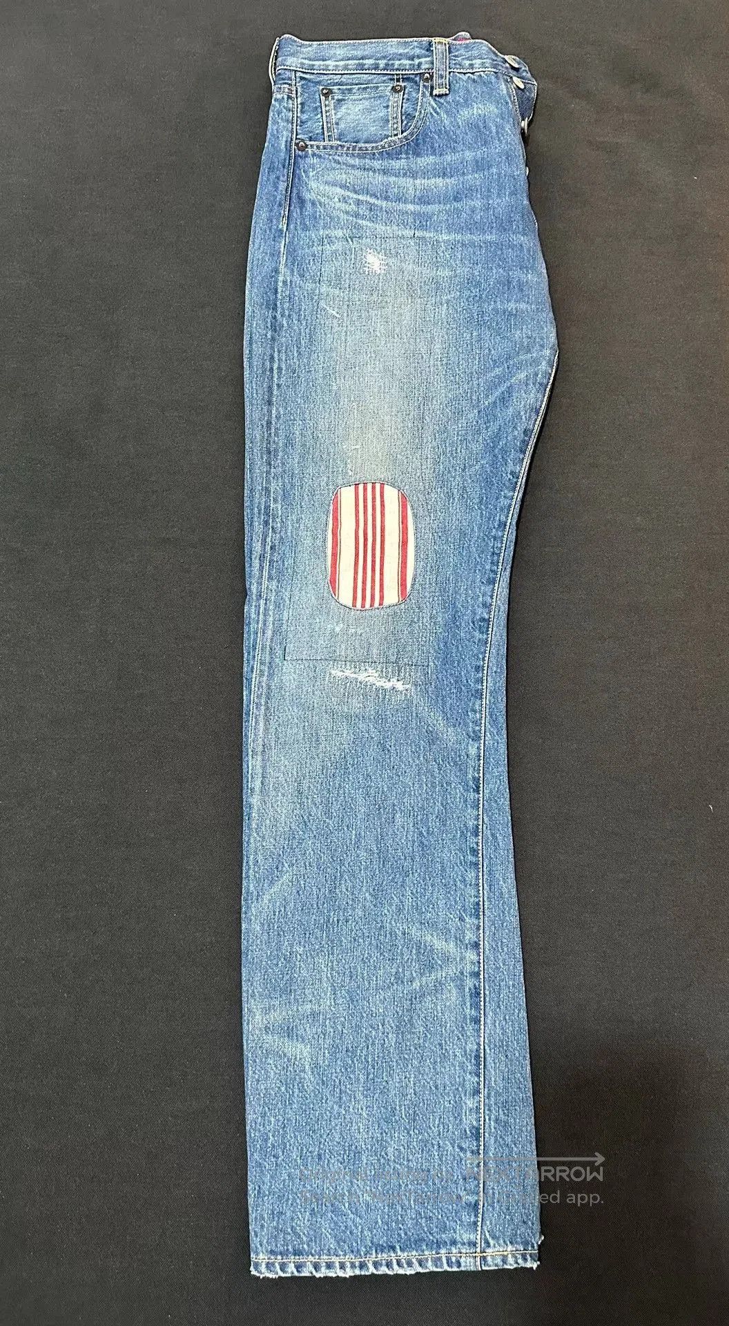 Junya Watanabe junya watanabe jeans with patchwork details. Size US 26 / EU 42 - 2 Thumbnail