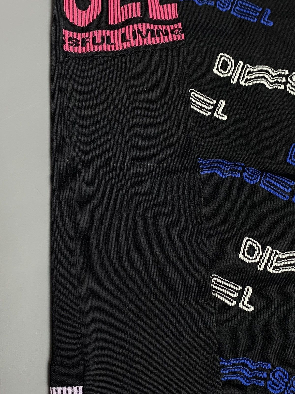 Diesel DIESEL Womens Graphic Multi Logo Rayon Midi Skirt Size XS Size 23" - 5 Thumbnail