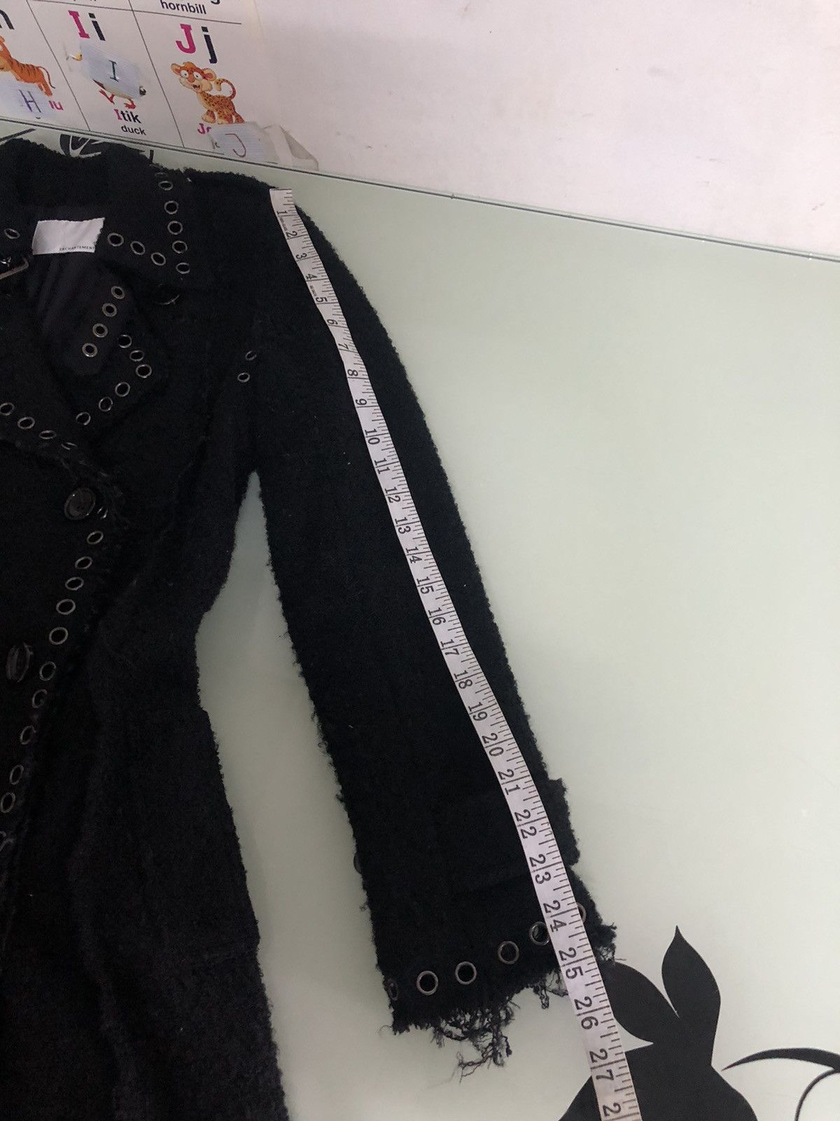 If Six Was Nine Rare❗️Enchantement Bondage Punk Long Coat If Six Was Nine Size XS / US 0-2 / IT 36-38 - 19 Thumbnail