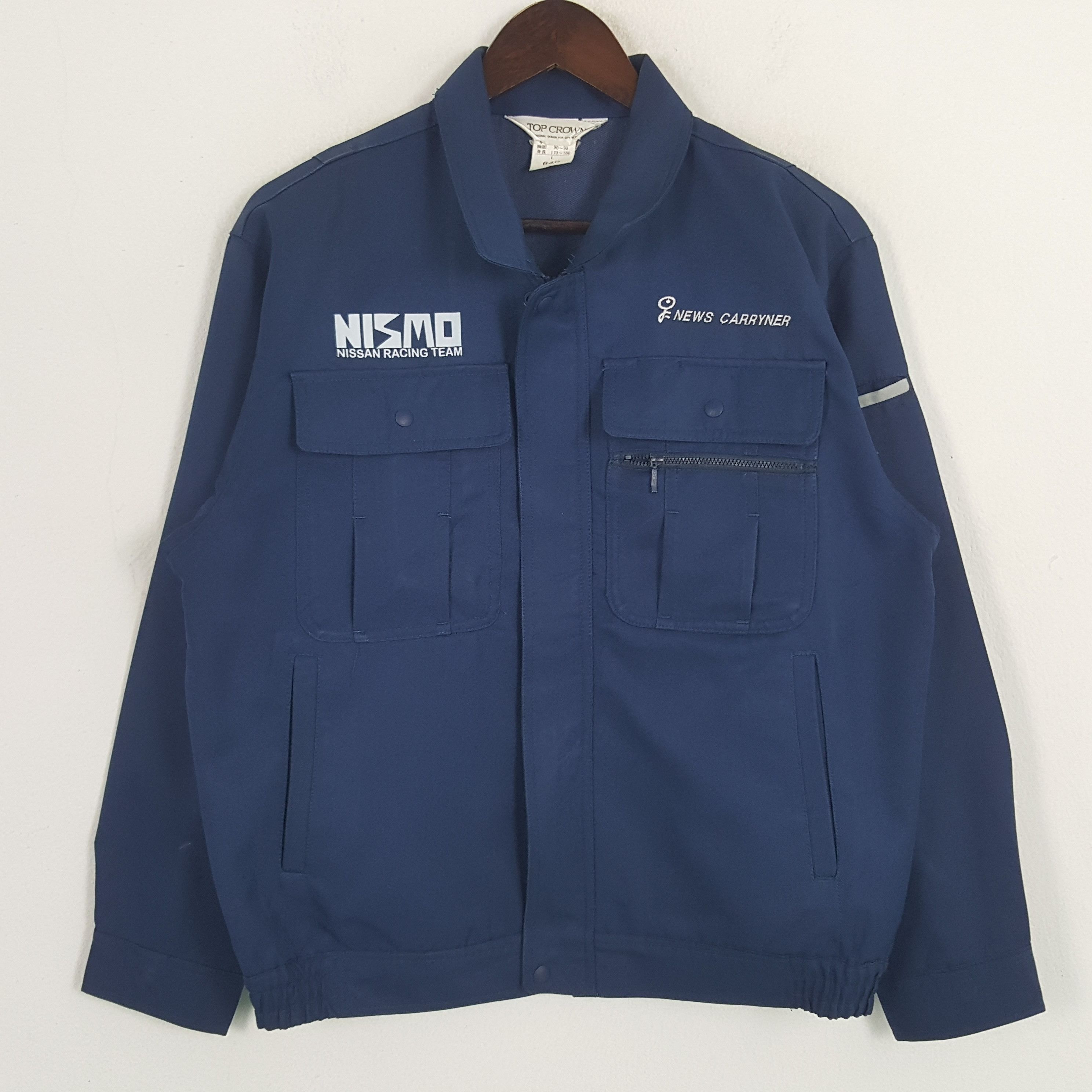 Japanese Brand × Vintage Vintage Nismo Nissan Racing Team Custom Art Worker Jacket Size US M / EU 48-50 / 2 - 2 Thumbnail