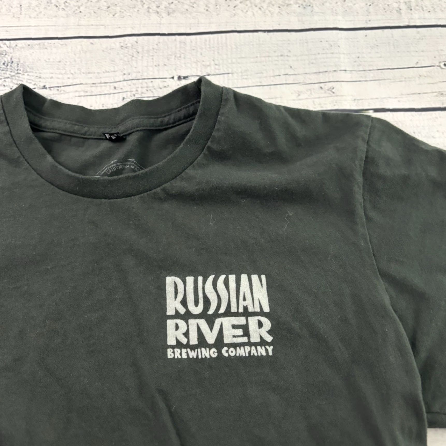 Vintage Russian River Brewing Pliny the Elder Short Sleeve T Shirt Mens M Gray Nike? Size US M / EU 48-50 / 2 - 2 Thumbnail