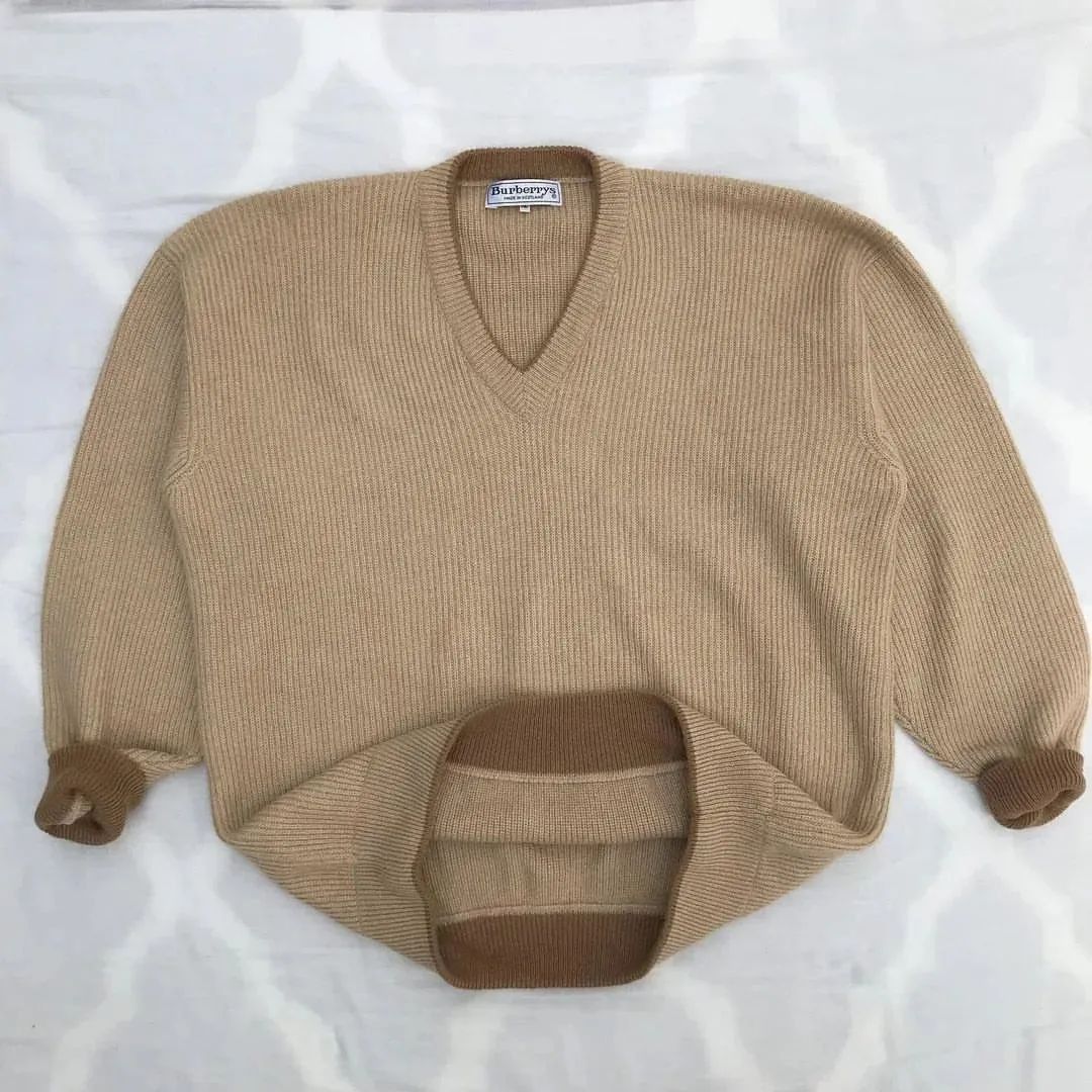 image of Burberry Blank Knitwear in Brown, Men's (Size XL)