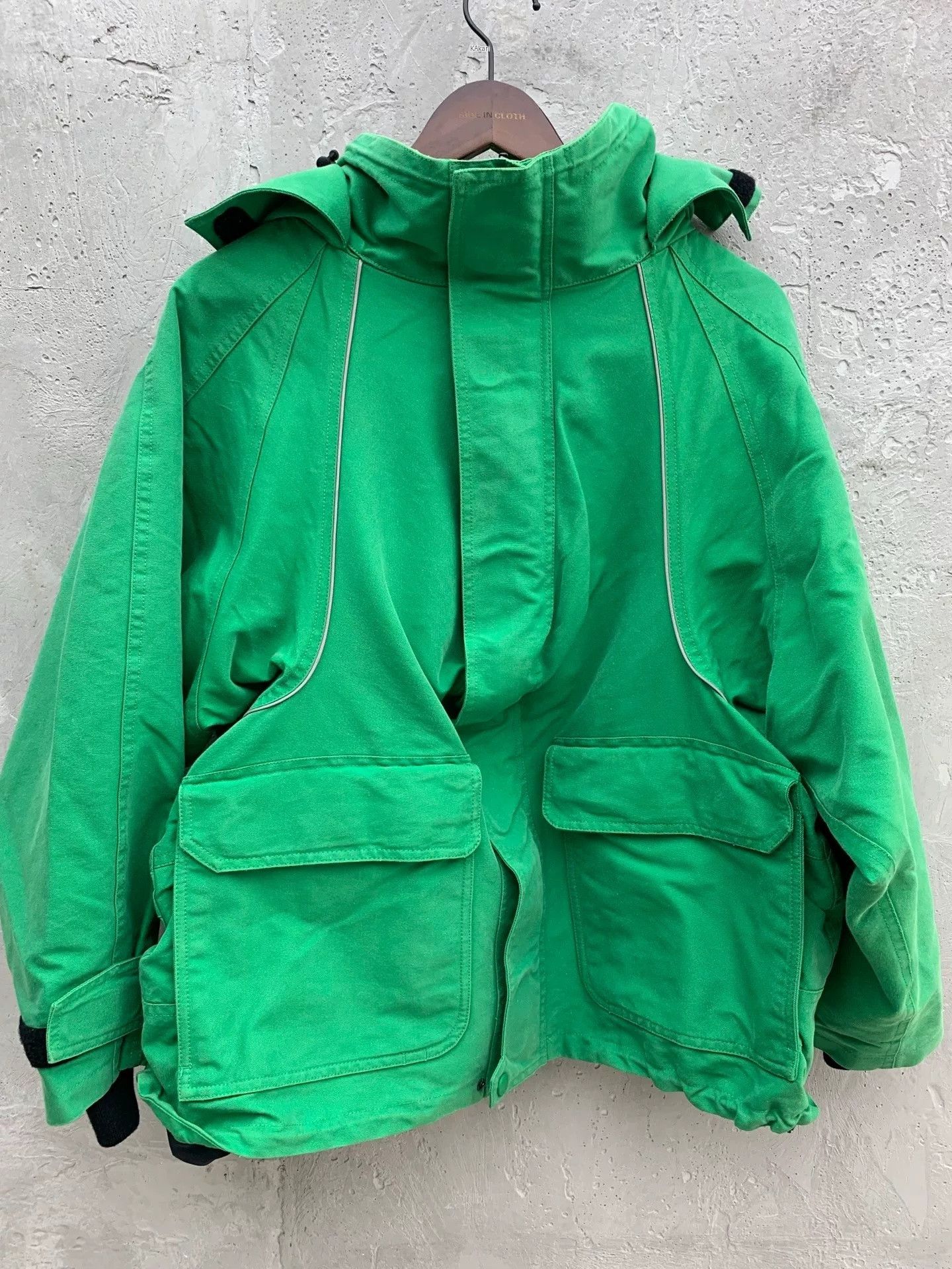 Balenciaga Balenciaga 18fw Green Swing Parka Size US M / EU 48-50 / 2 - 1 Thumbnail