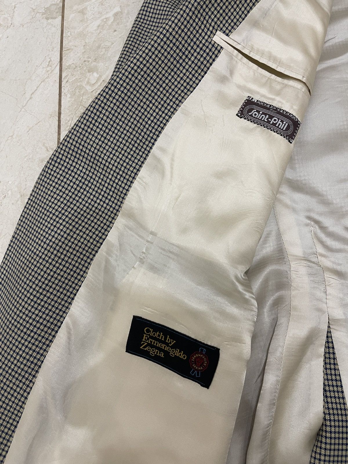 Ermenegildo Zegna 🔥Ermenegildo Zegna blazer vintage jacket classic sport coat Size 44R - 13 Thumbnail