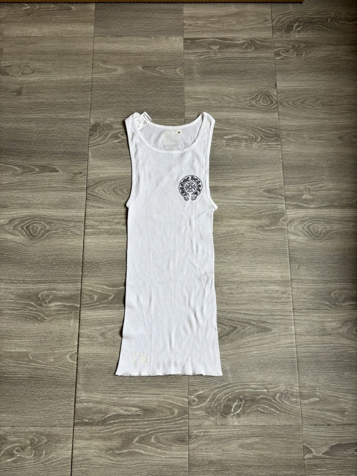 Chrome Hearts Chrome Hearts White Horseshoe Tank Top Size US M / EU 48-50 / 2 - 2 Thumbnail