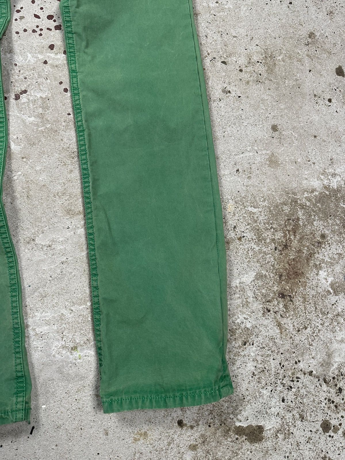 Polo Ralph Lauren × Ralph Lauren × Vintage Vintage Y2K Polo Ralph Lauren Washed Green Pants Size US 30 / EU 46 - 10 Thumbnail