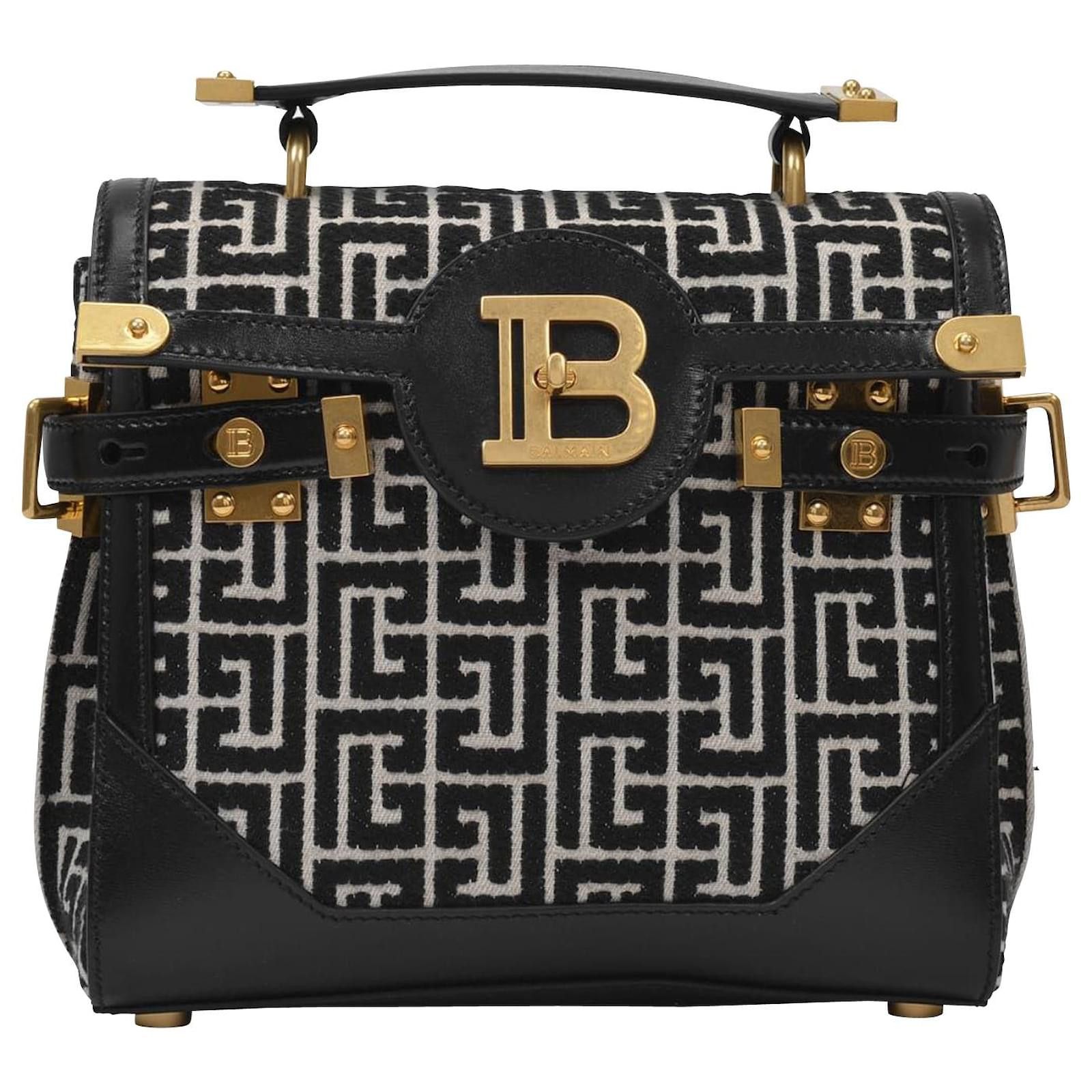 Balmain o1w1db10624 Tote Bag in Black Size ONE SIZE - 1 Thumbnail