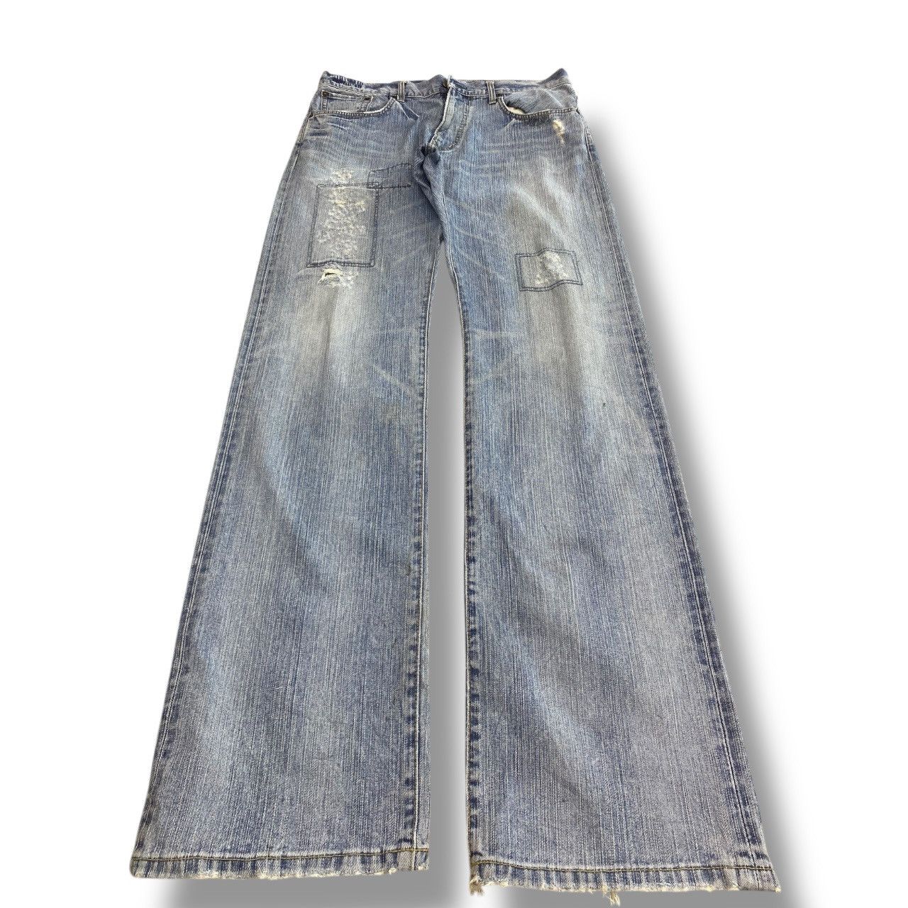 Edwin Edwin Acid Blue Wash Style Loose jeans Size US 36 / EU 52 - 1 Thumbnail