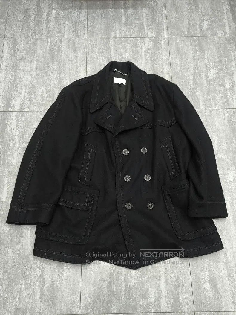 Maison Margiela Maison Margiela Woollen-blend double-breasted medium-lengt Size US S / EU 44-46 / 1 - 1 Thumbnail