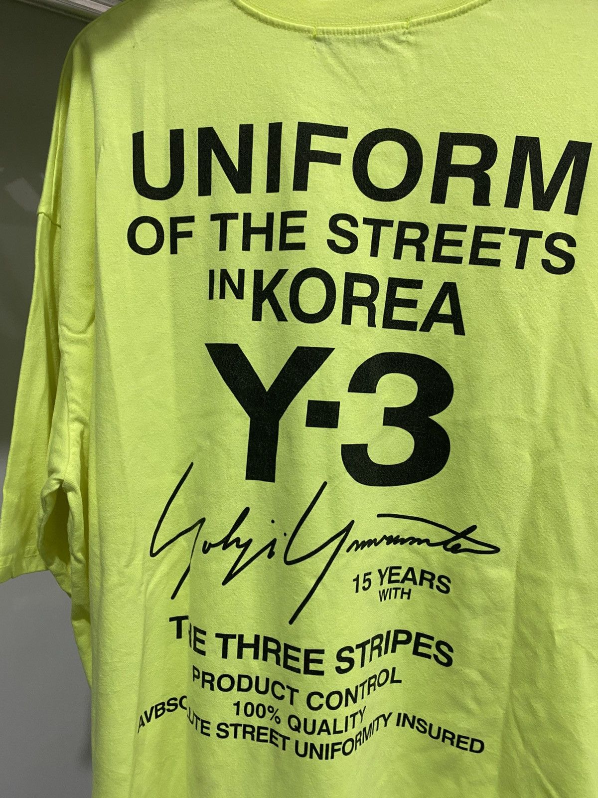 Adidas 💸BINDINGOFFER💸Y3 Adidas In Street Korea Tshirt AA0168 Size US L / EU 52-54 / 3 - 2 Thumbnail