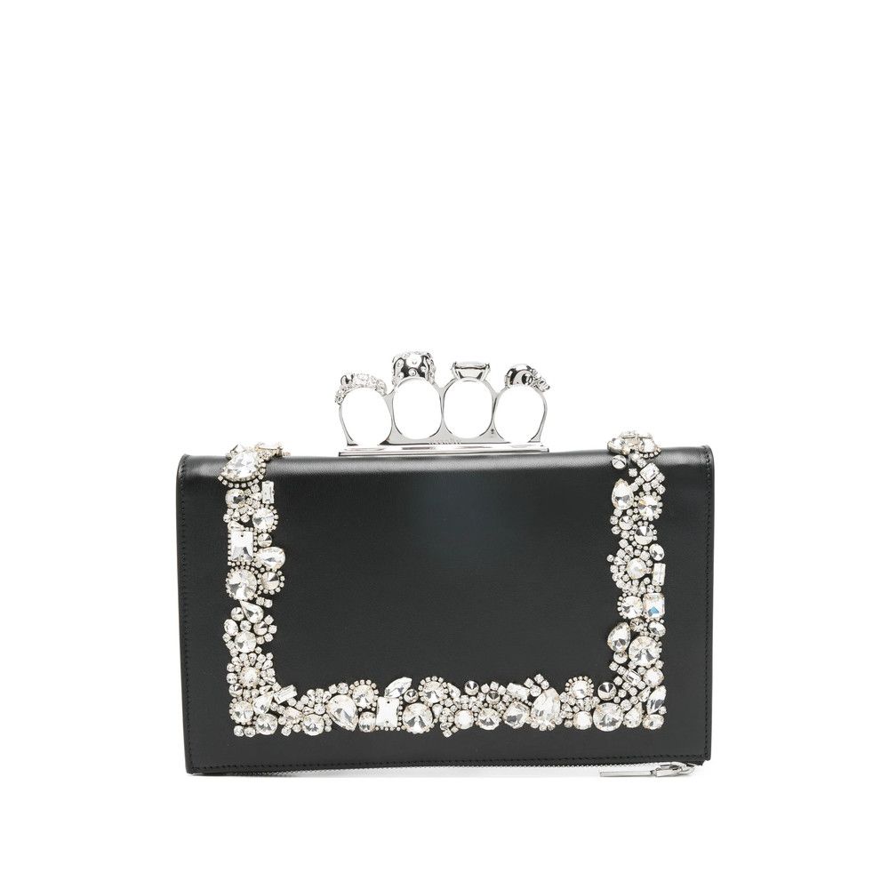 Alexander McQueen Alexander Mcqueen BLACK Clutch Bags Size ONE SIZE - 1 Thumbnail