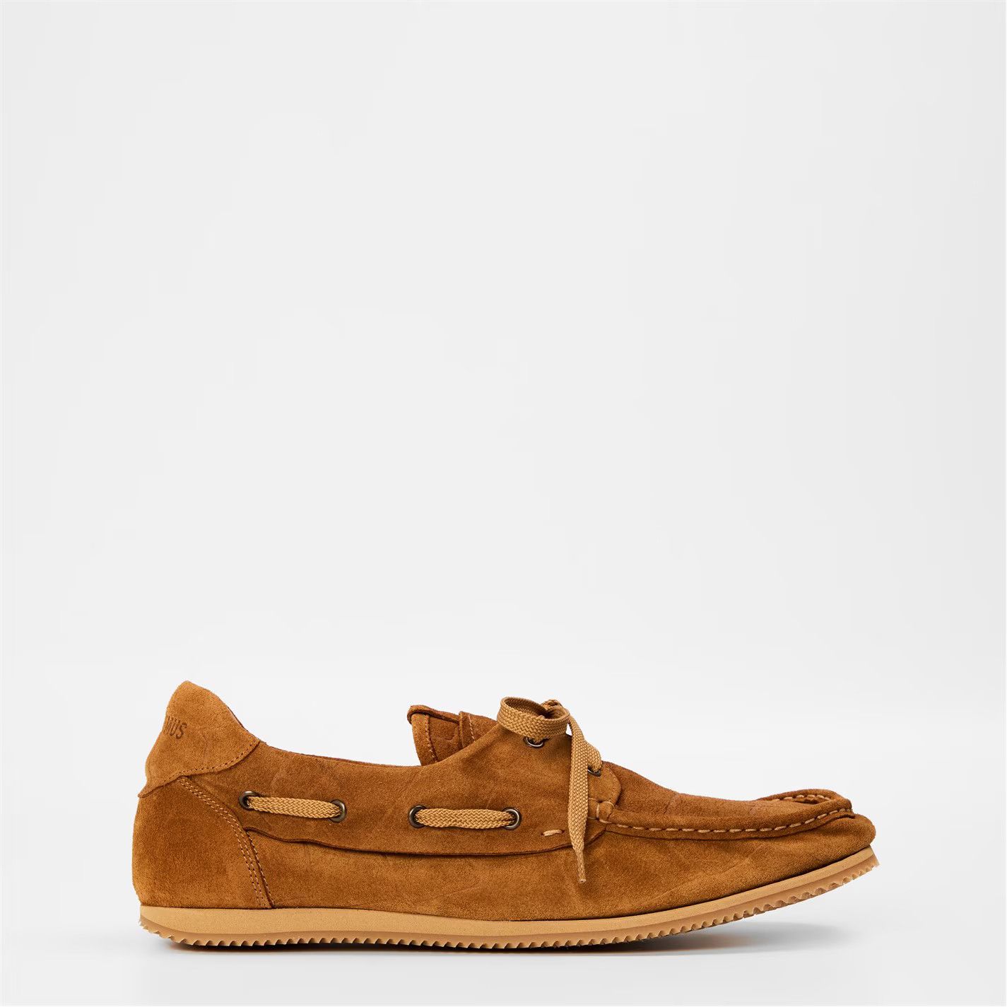Jacquemus o1g2r1mq0426 La Croisiere Boat Shoes in Camel Size US 10 / EU 43 - 1 Thumbnail