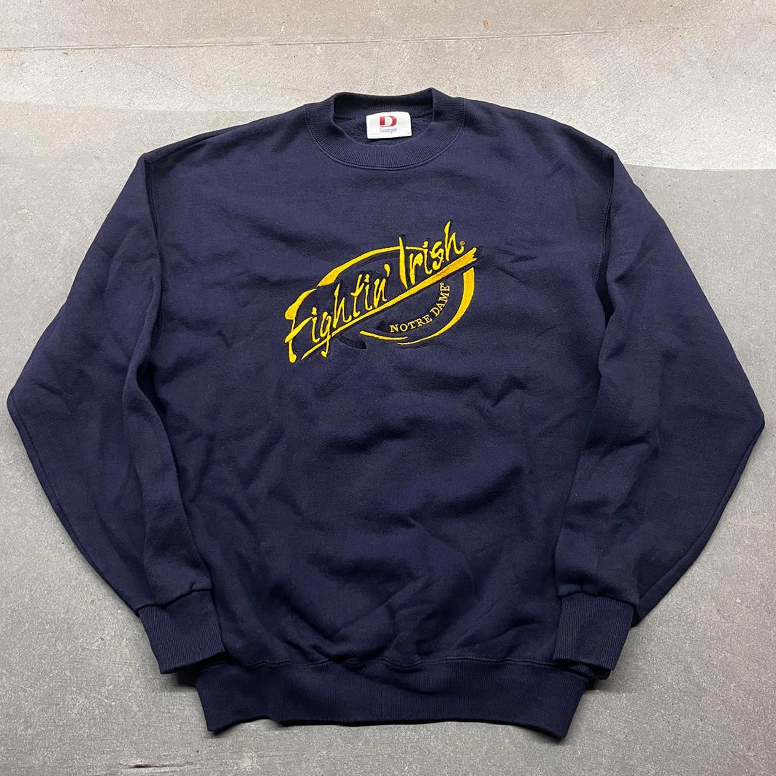 Artful Dodger VIntage 90s Dodger Notre Dame Fightin' Irish Crewneck Size US M / EU 48-50 / 2 - 1 Thumbnail