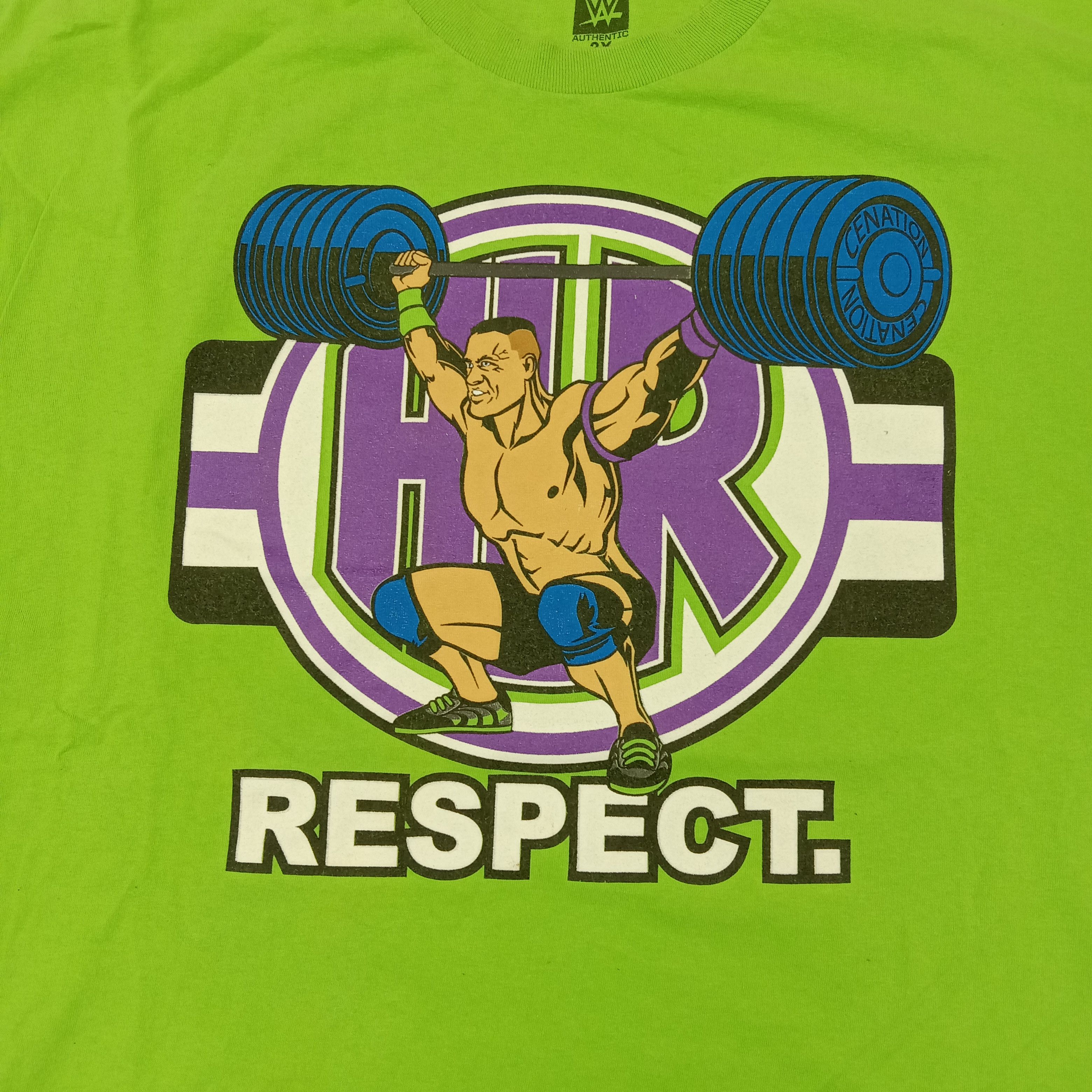 WWE 2018 John Cena Authentic WWE Wear Tshirt C276N35 Size US XL / EU 56 / 4 - 2 Thumbnail