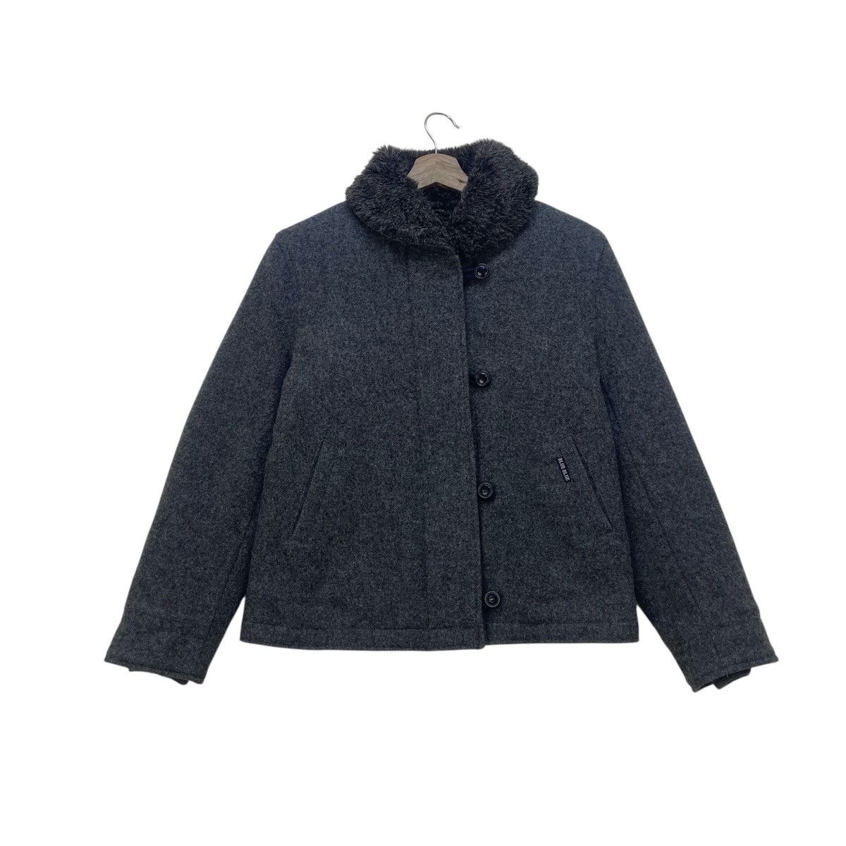 Blue Blue Japan Blue Blue Japan H.R. Market Acrylic Wool Jacket Size XS / US 0-2 / IT 36-38 - 2 Thumbnail