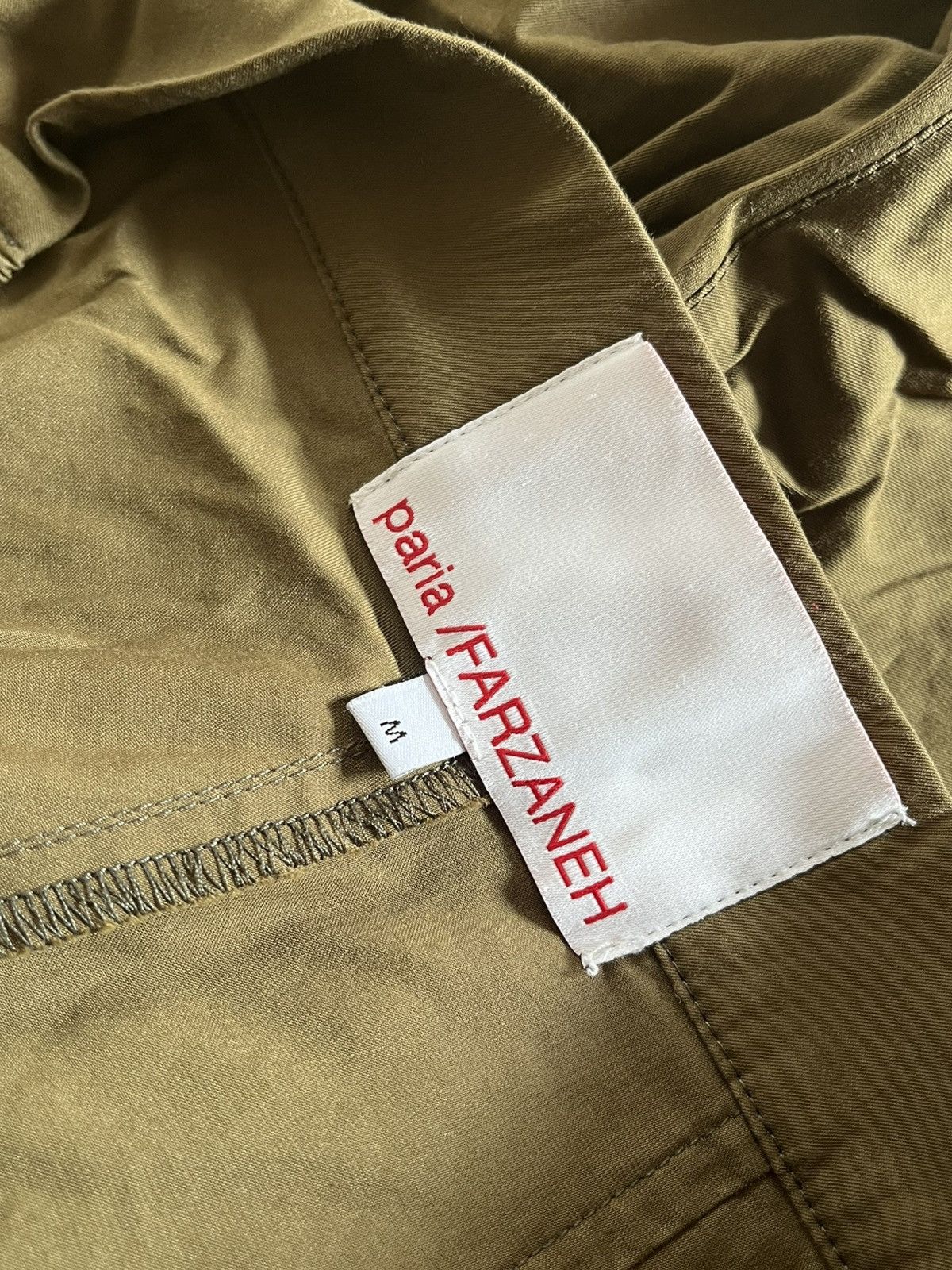 Paria Farzaneh Pariah Farzaneh khaki trackpants Size US 32 / EU 48 - 6 Thumbnail
