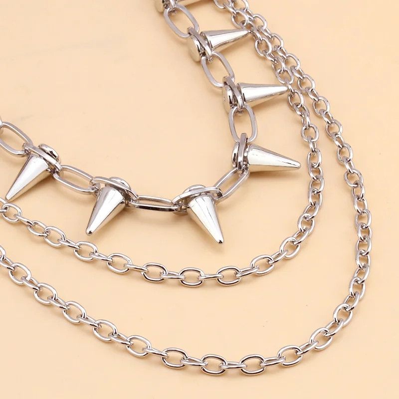 Vintage Cone Chain Layering Waist Jeans Wallet Chain Size ONE SIZE - 2 Thumbnail