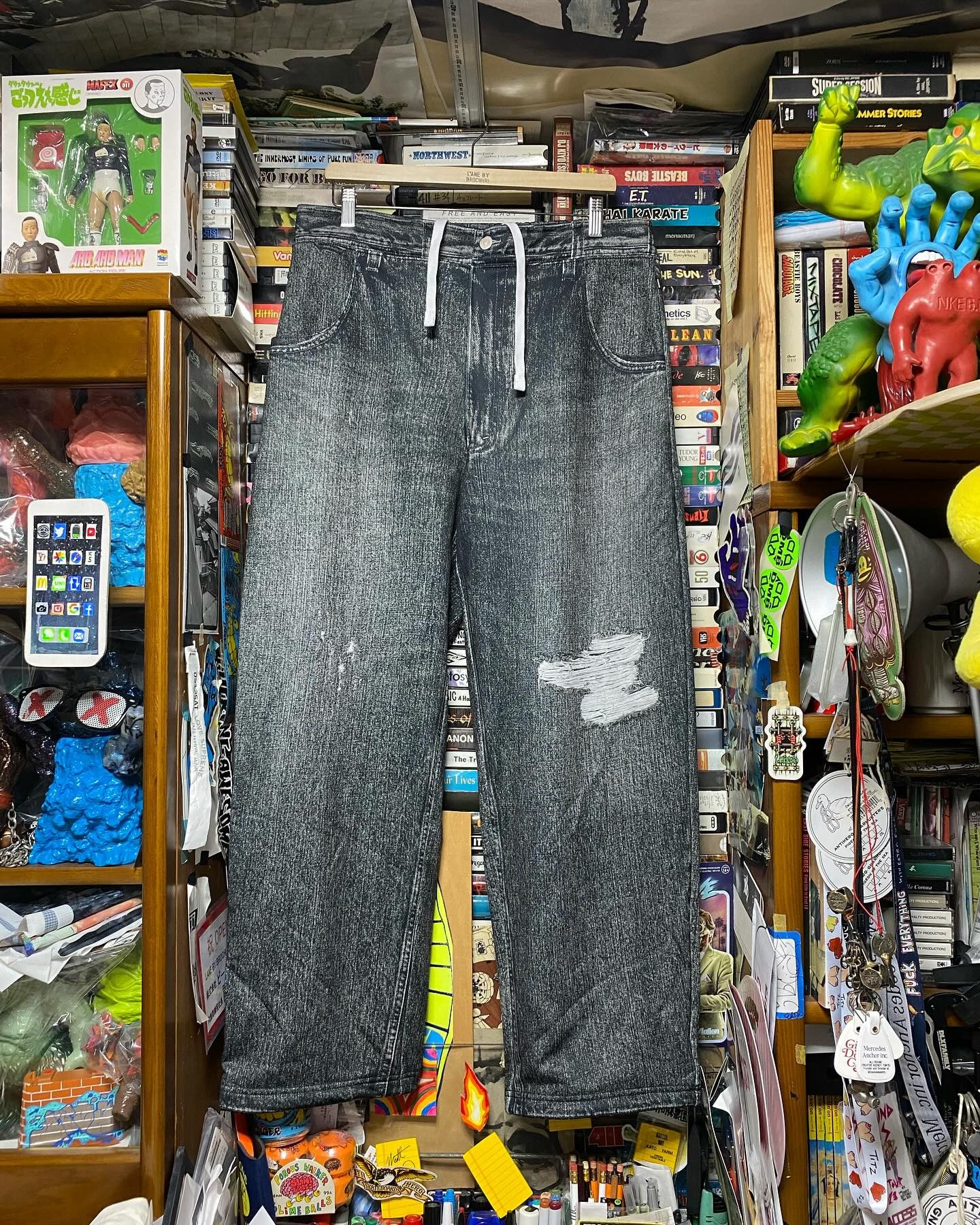 Beams Plus × Japanese Brand SSZ WADENIM Tromp L'oeil Sweatpants Size US 34 / EU 50 - 1 Thumbnail