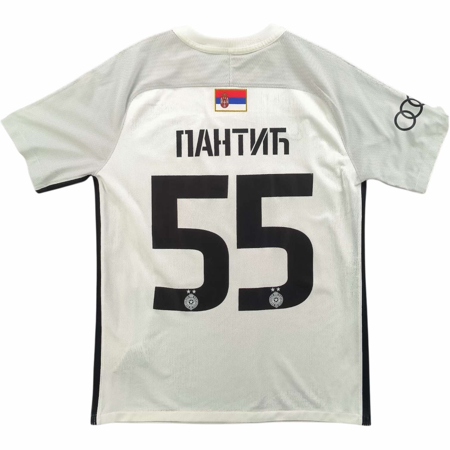 Nike Partizan Belgrade 18-19 away Danilo Pantic football jersey L Size US L / EU 52-54 / 3 - 1 Thumbnail